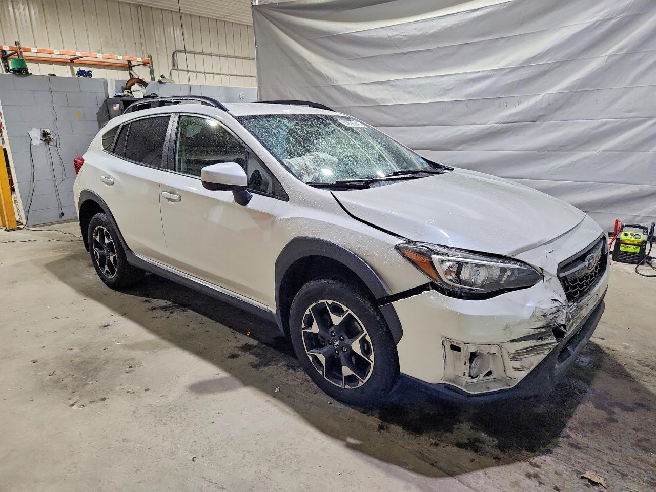 2019 Subaru Crosstrek Premium White vin: JF2GTAEC5K8325893