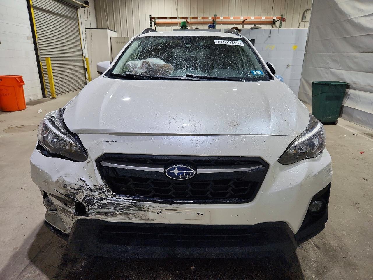 2019 Subaru Crosstrek Premium White vin: JF2GTAEC5K8325893