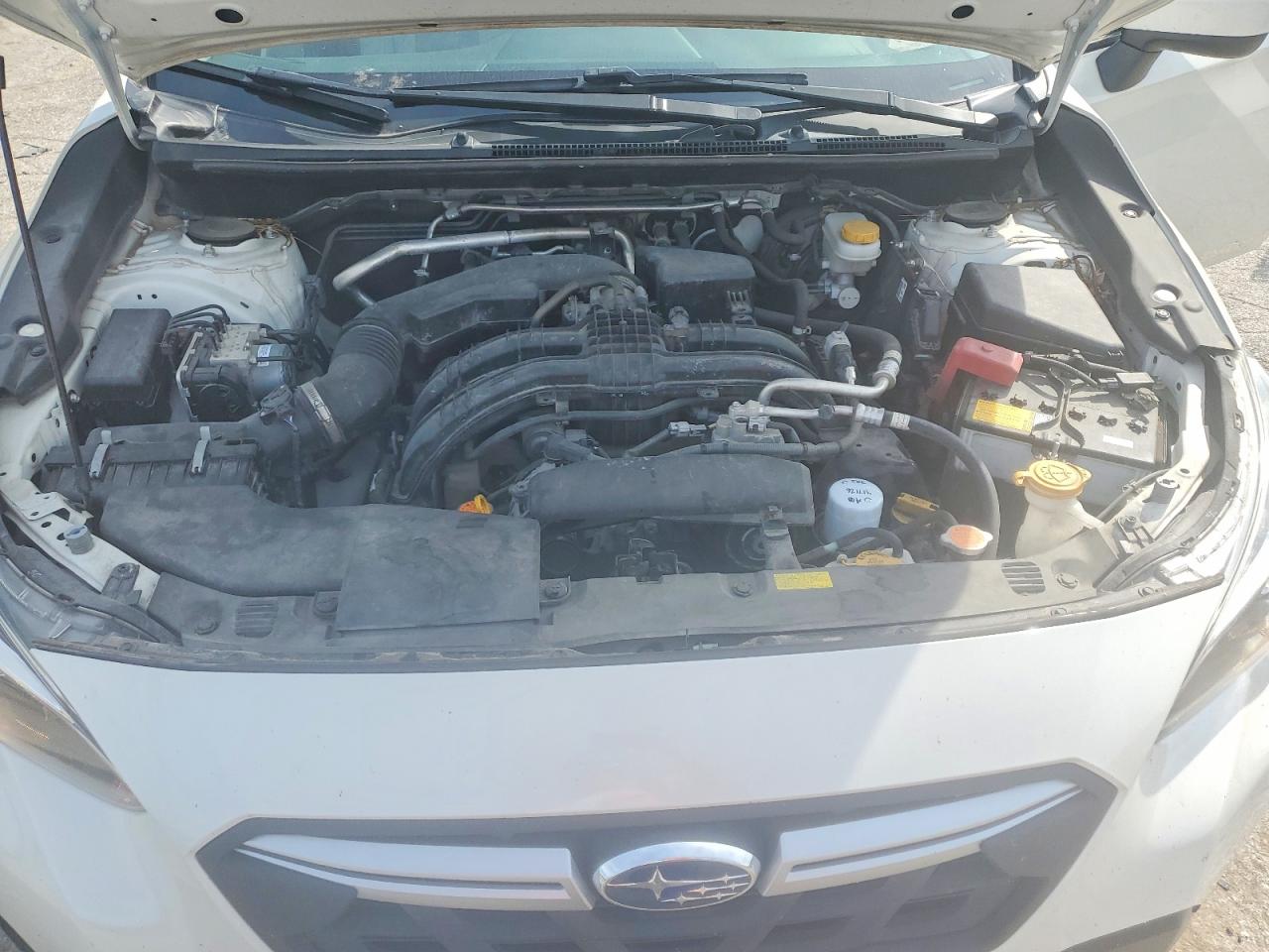 2021 Subaru Crosstrek Premium White vin: JF2GTAEC5M8298939