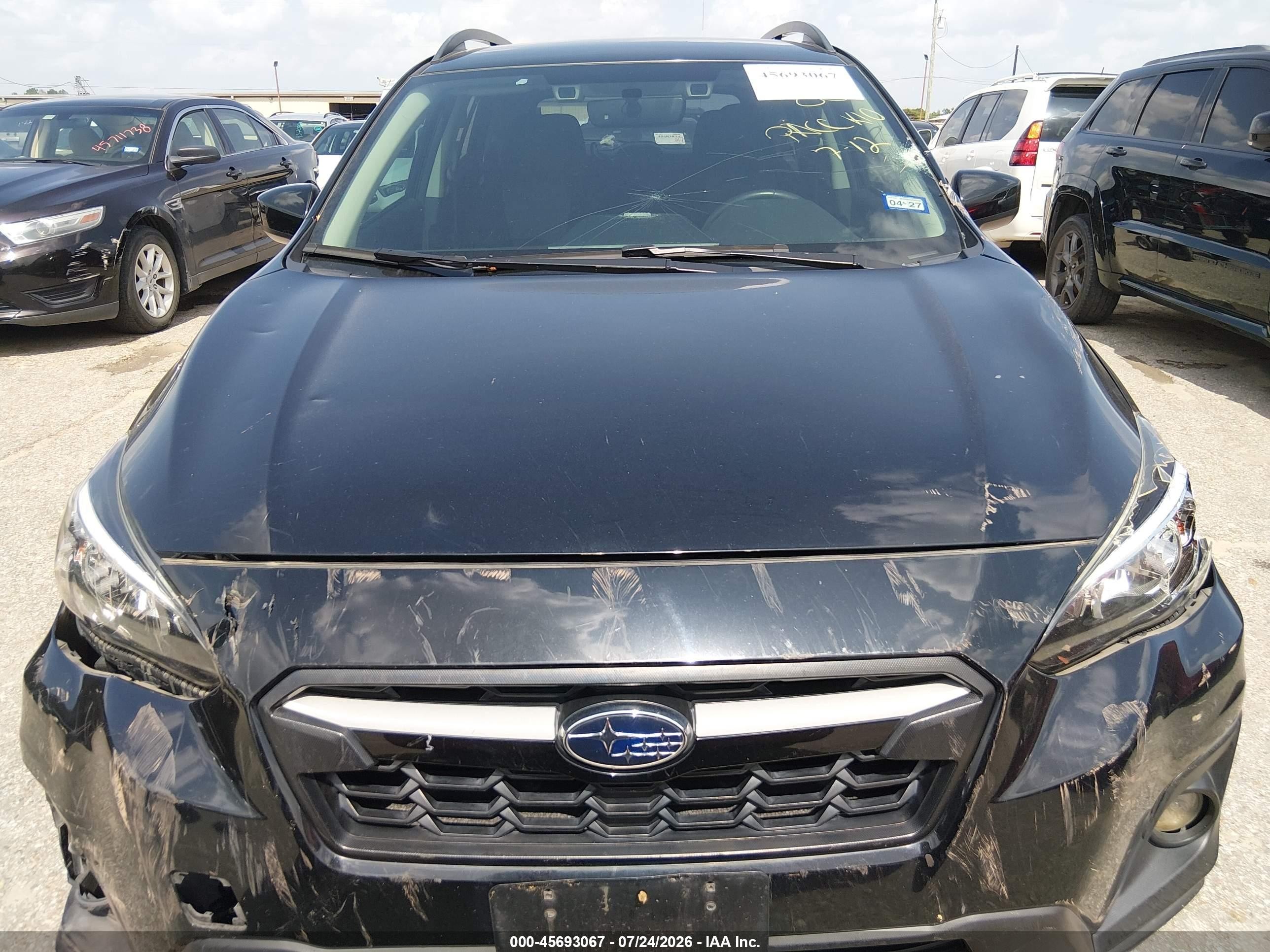 2019 Subaru Crosstrek 2.0i Premium Черный vin: JF2GTAEC6K8327698