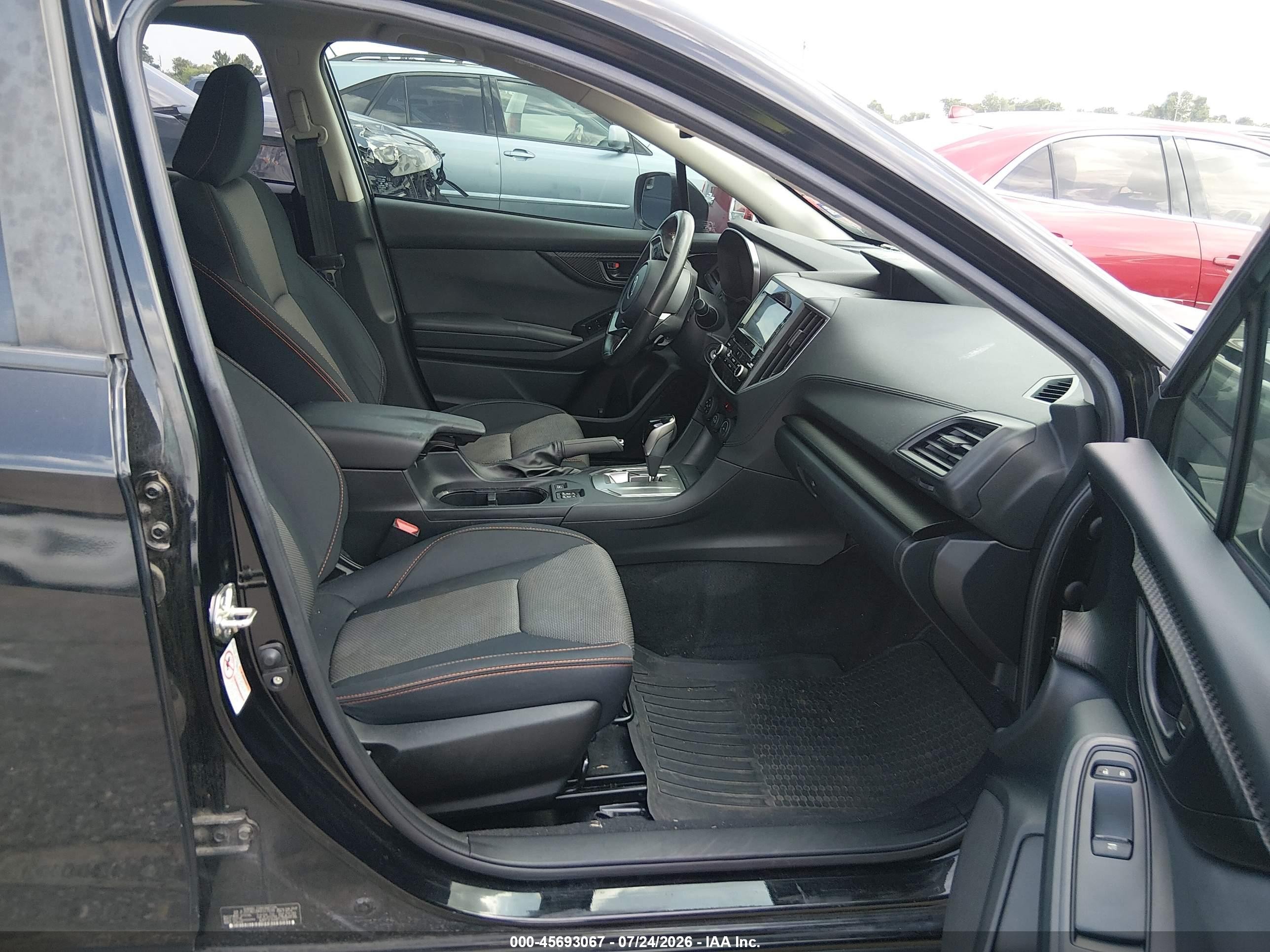 2019 Subaru Crosstrek 2.0i Premium Черный vin: JF2GTAEC6K8327698