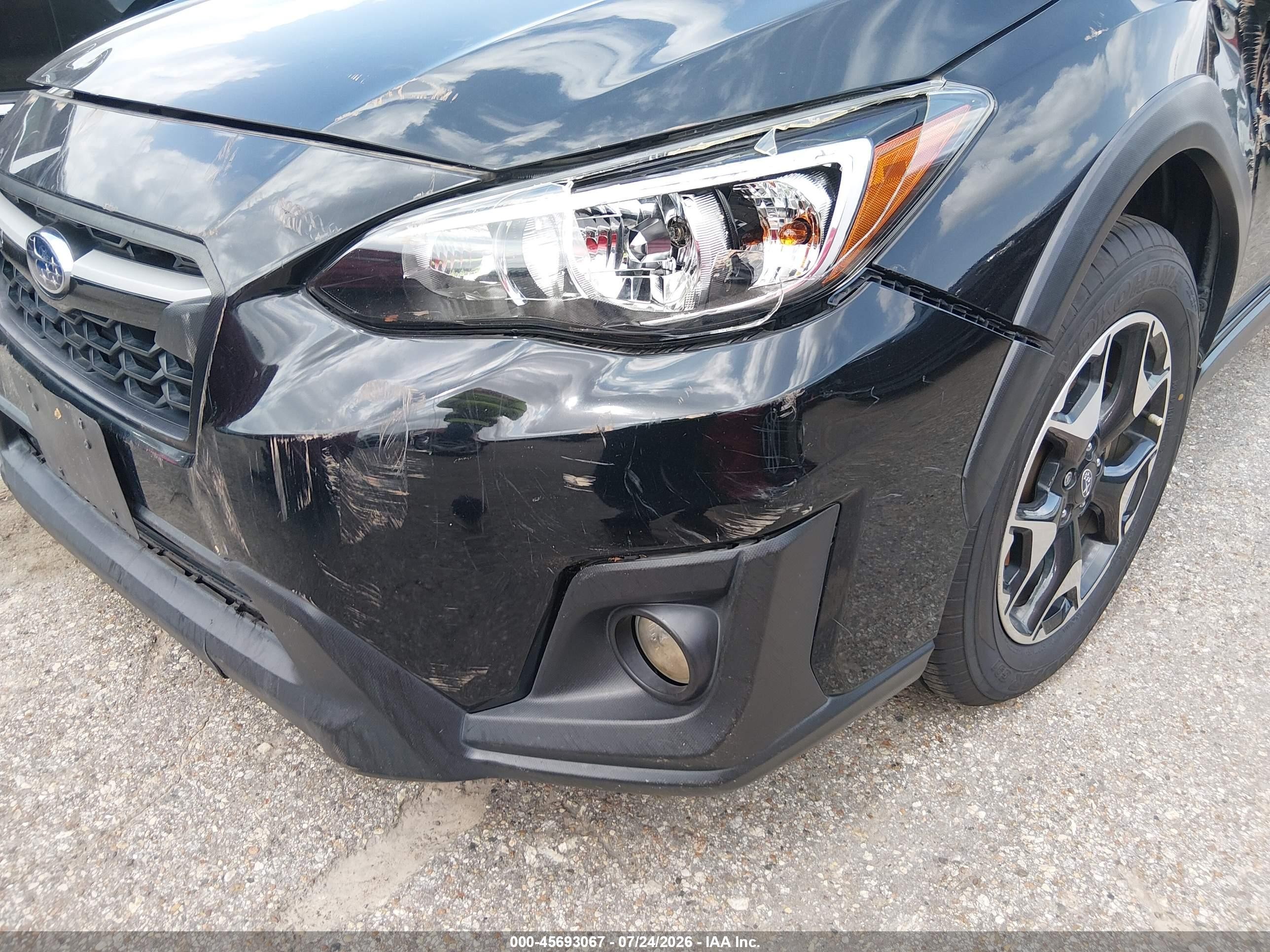2019 Subaru Crosstrek 2.0i Premium Черный vin: JF2GTAEC6K8327698