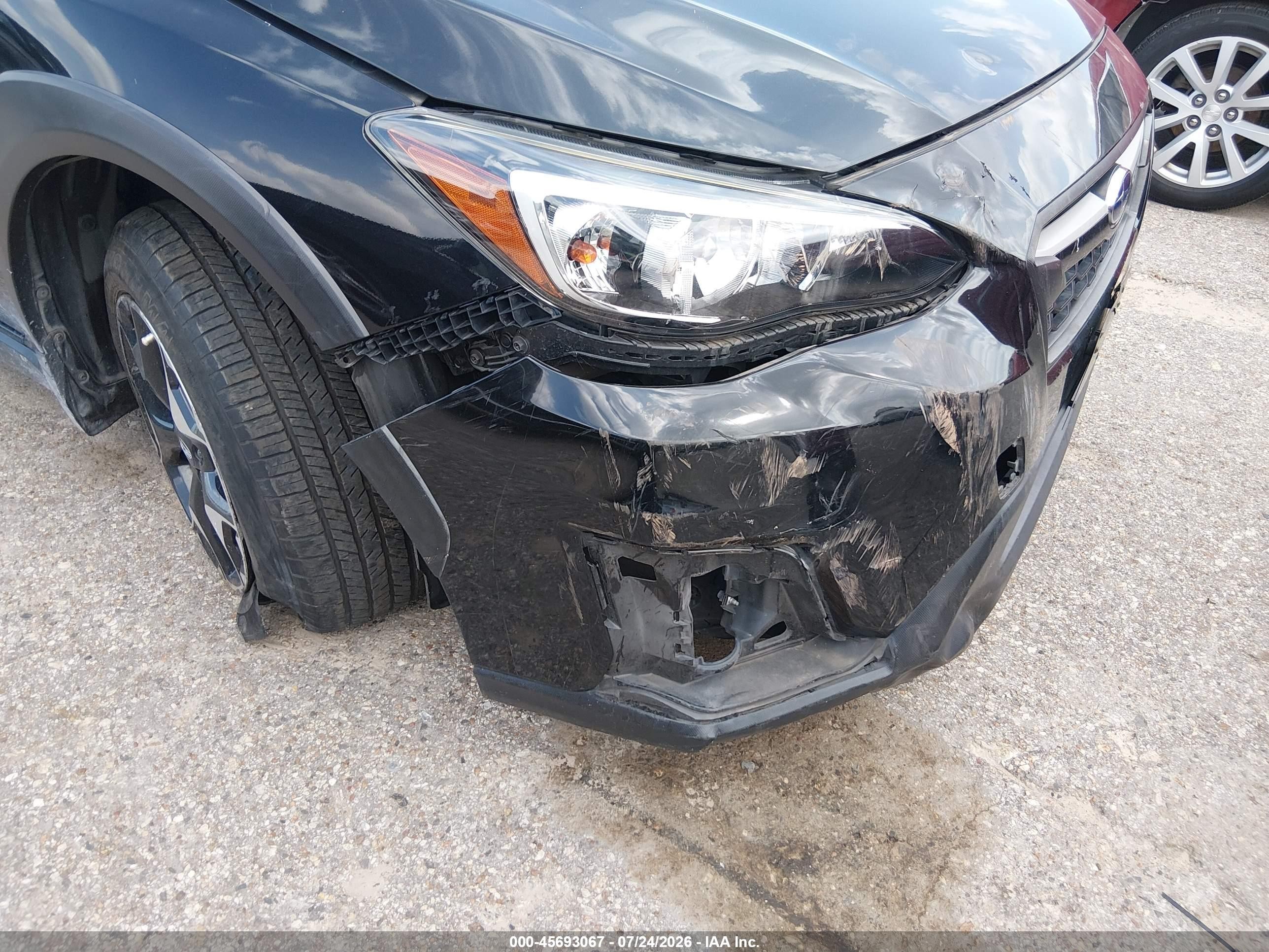 2019 Subaru Crosstrek 2.0i Premium Black vin: JF2GTAEC6K8327698