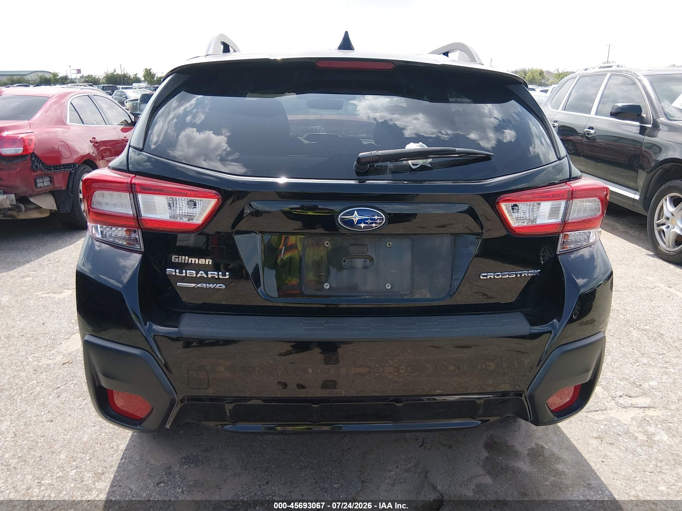 2019 Subaru Crosstrek 2.0i Premium Black vin: JF2GTAEC6K8327698