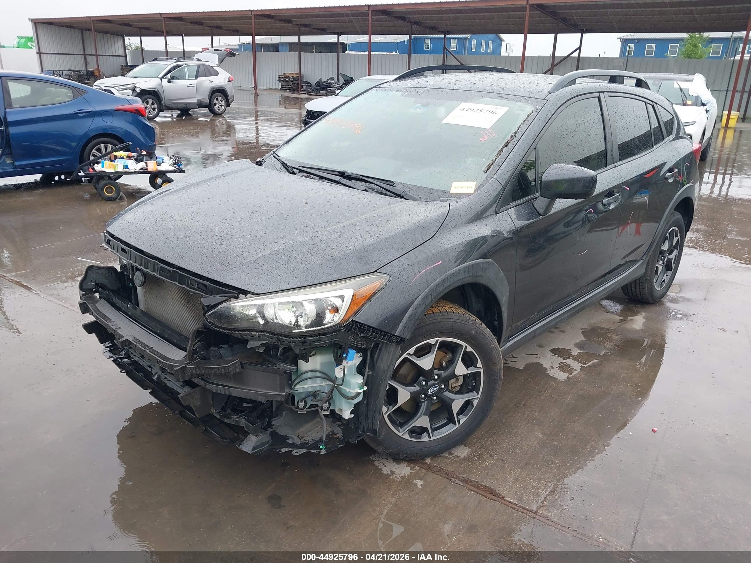 2019 Subaru Crosstrek 2.0i Premium Gray vin: JF2GTAEC6KH370681