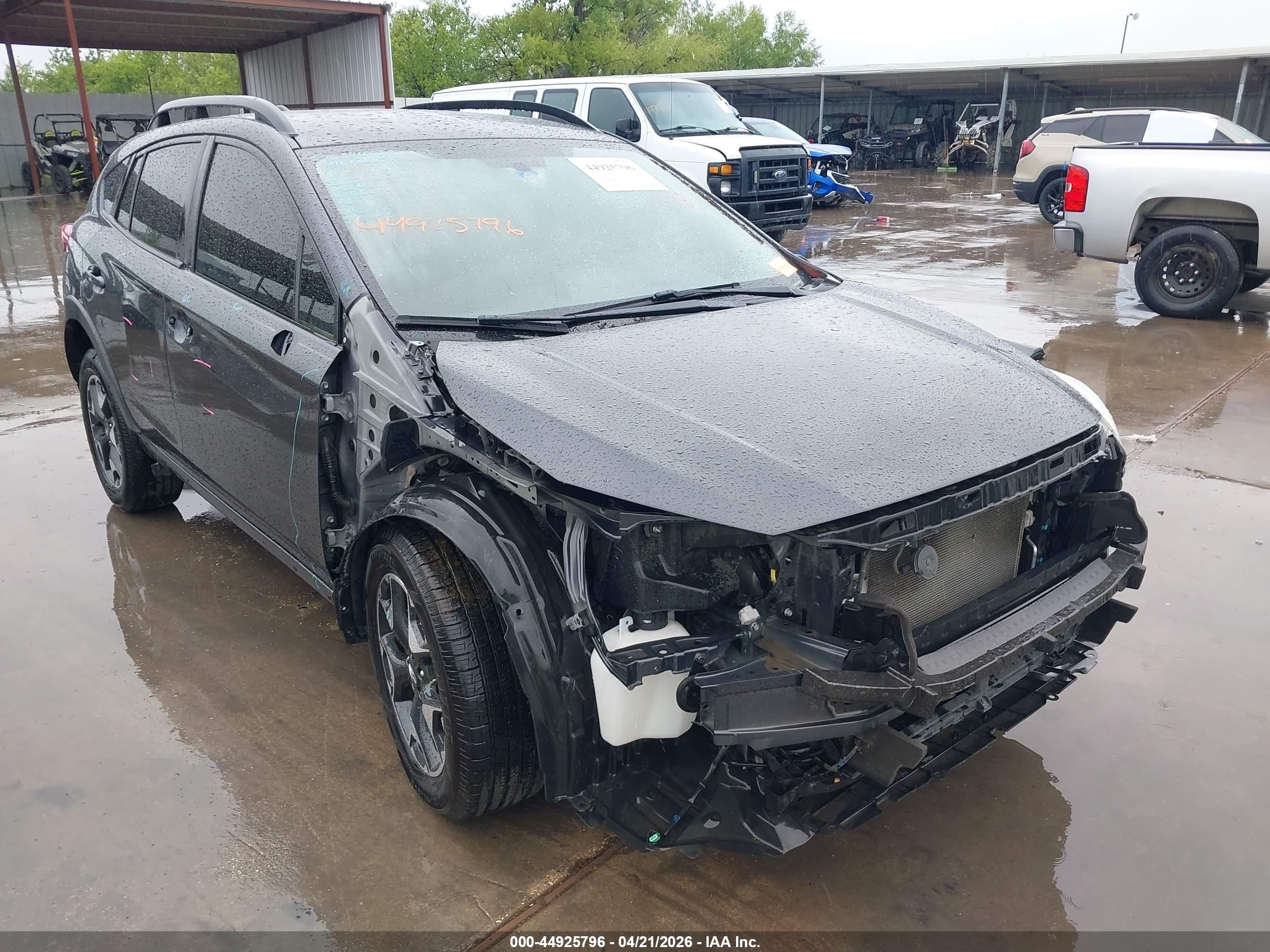 2019 Subaru Crosstrek 2.0i Premium Gray vin: JF2GTAEC6KH370681