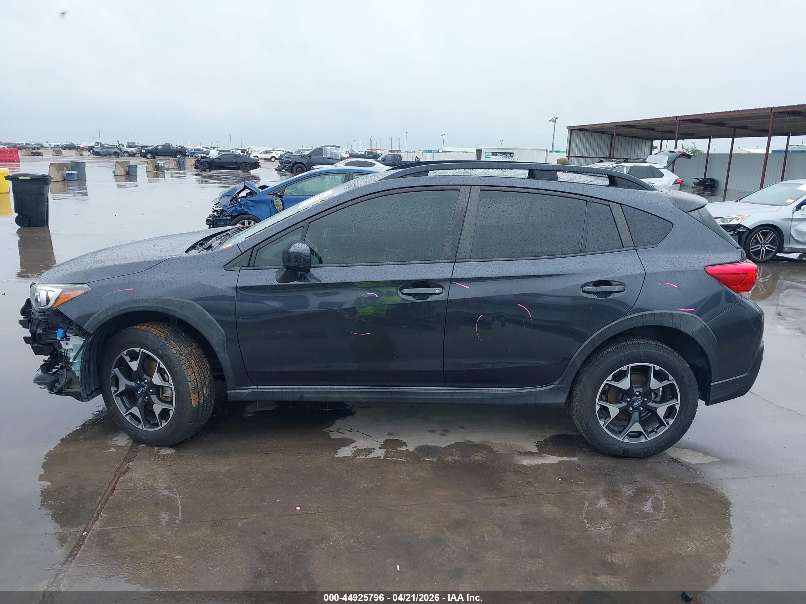 2019 Subaru Crosstrek 2.0i Premium Gray vin: JF2GTAEC6KH370681