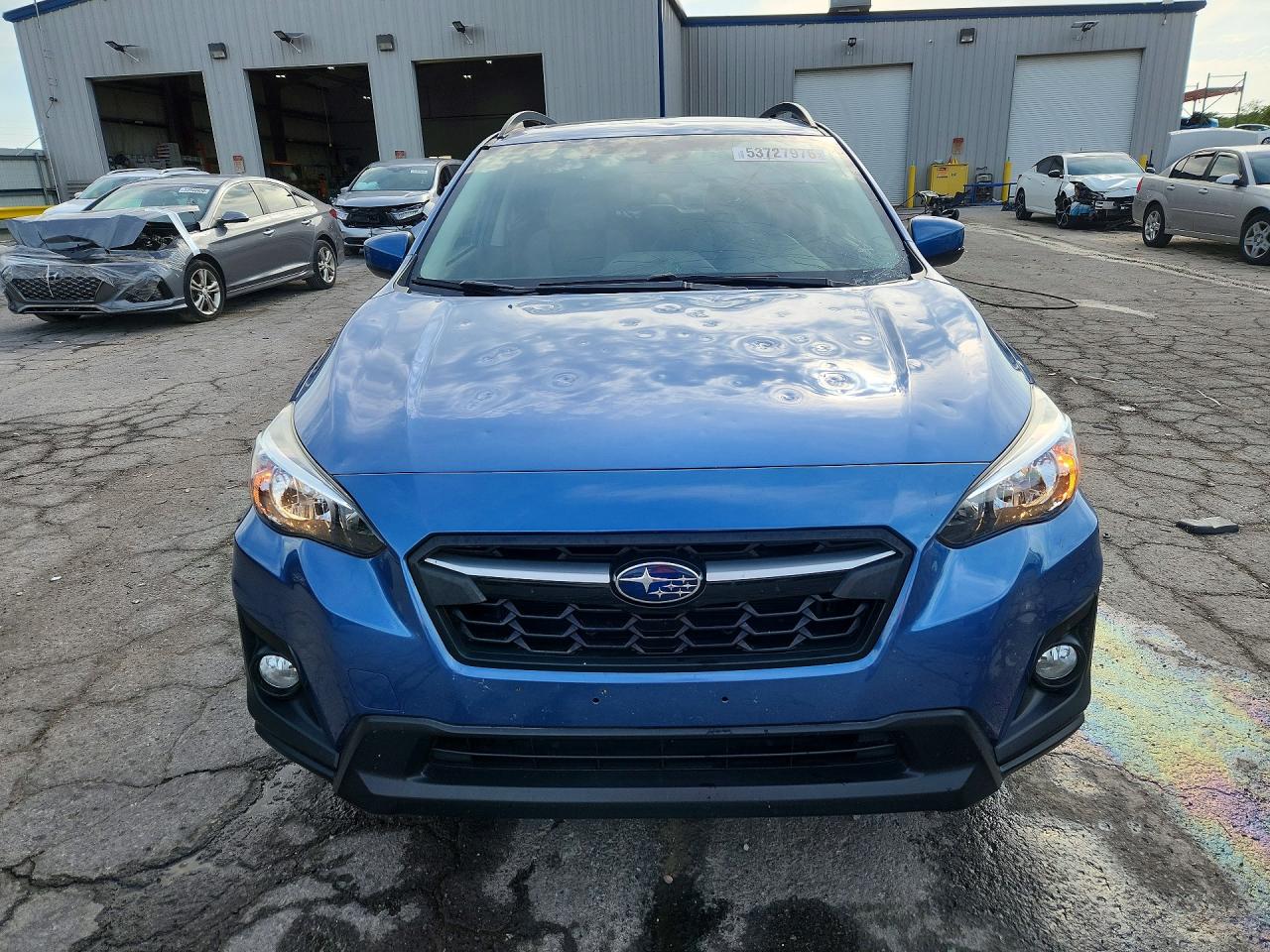 2020 Subaru Crosstrek Premium Blue vin: JF2GTAEC7LH258375