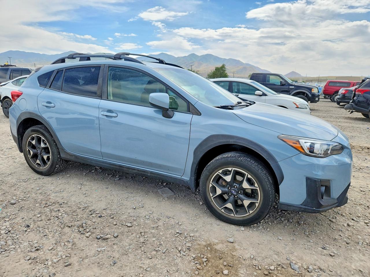 2019 Subaru Crosstrek Premium Blue vin: JF2GTAEC8K8211063