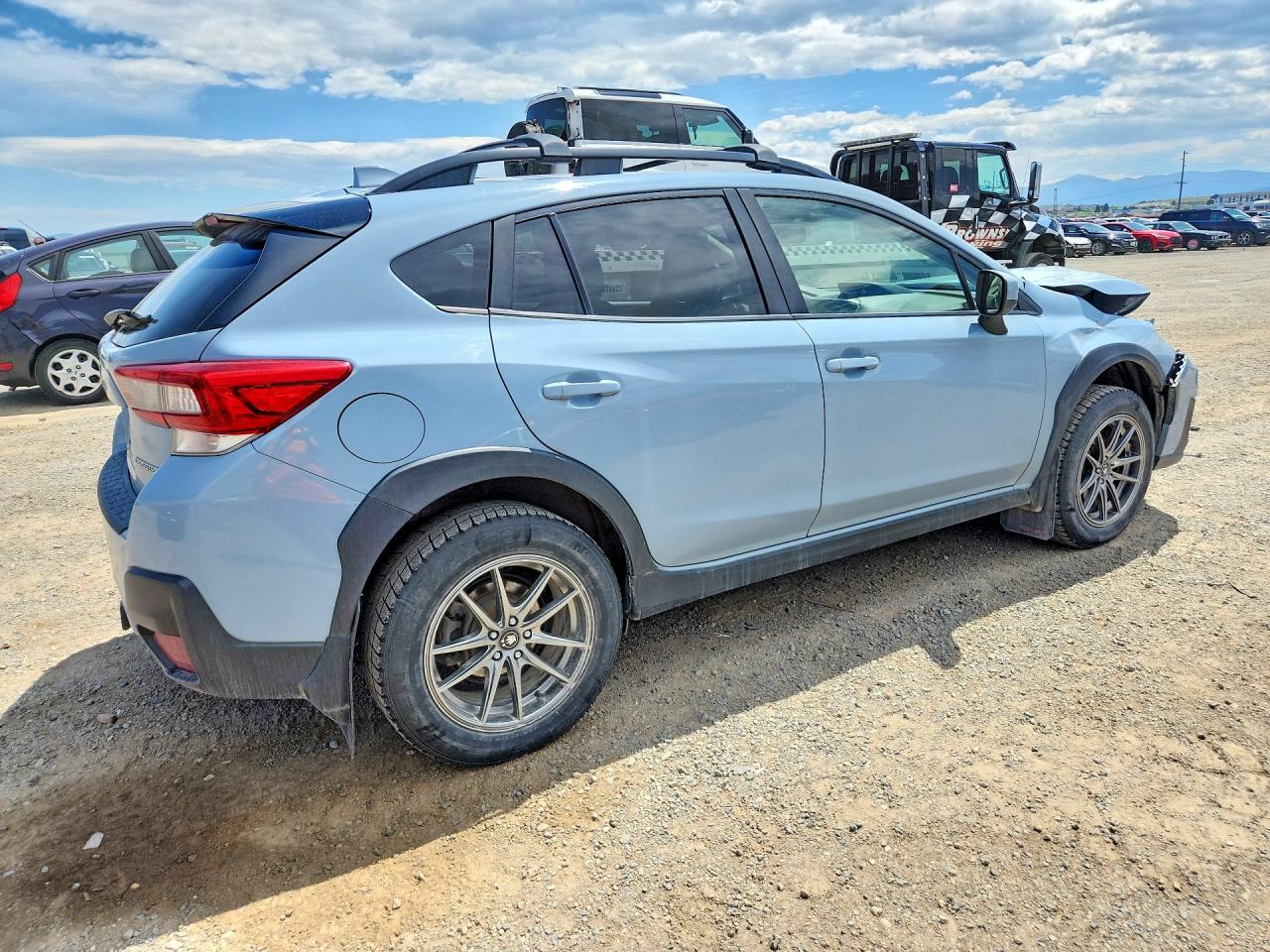 2020 Subaru Crosstrek Premium Blue vin: JF2GTAEC8L8228740