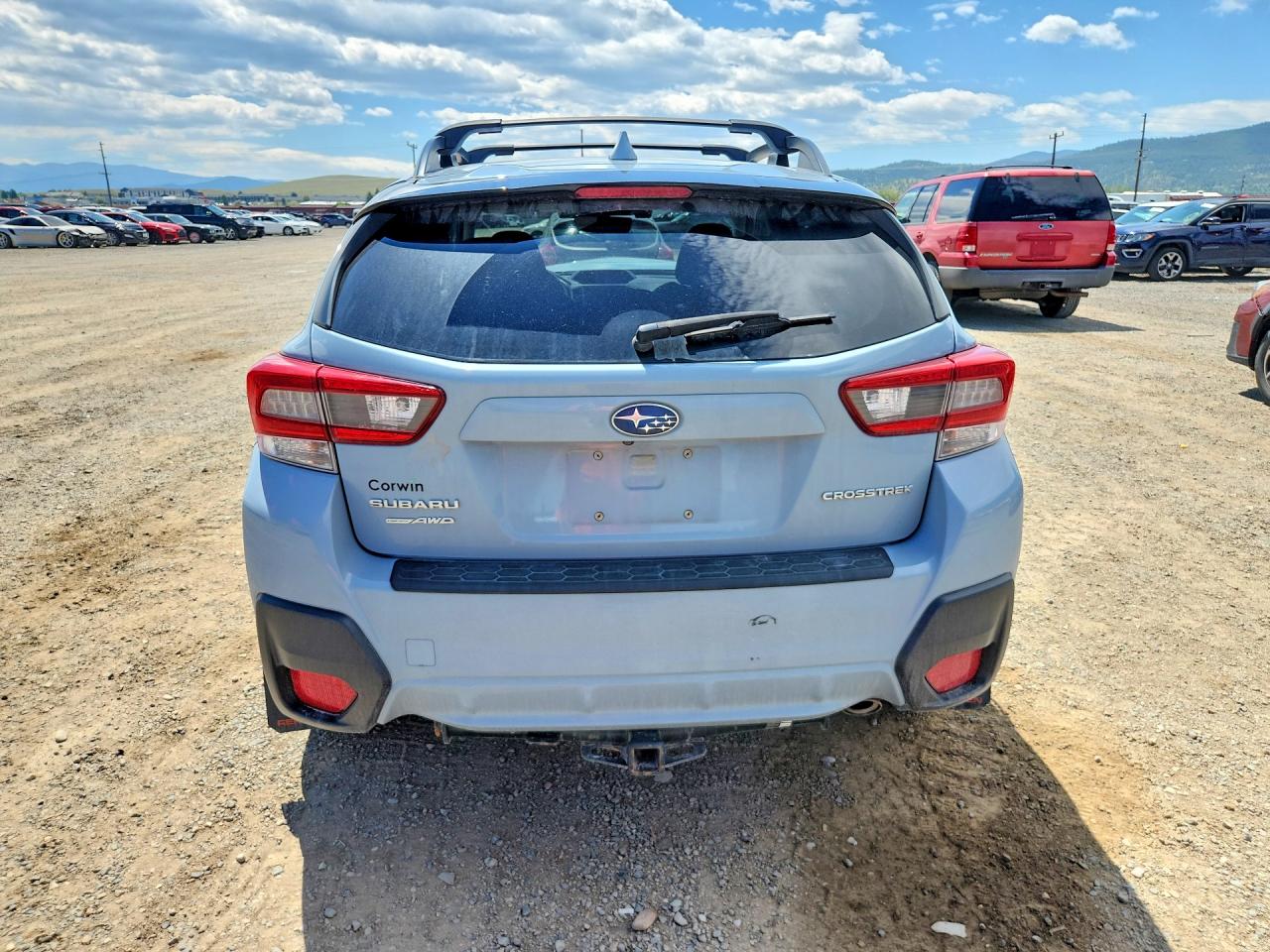 2020 Subaru Crosstrek Premium Blue vin: JF2GTAEC8L8228740
