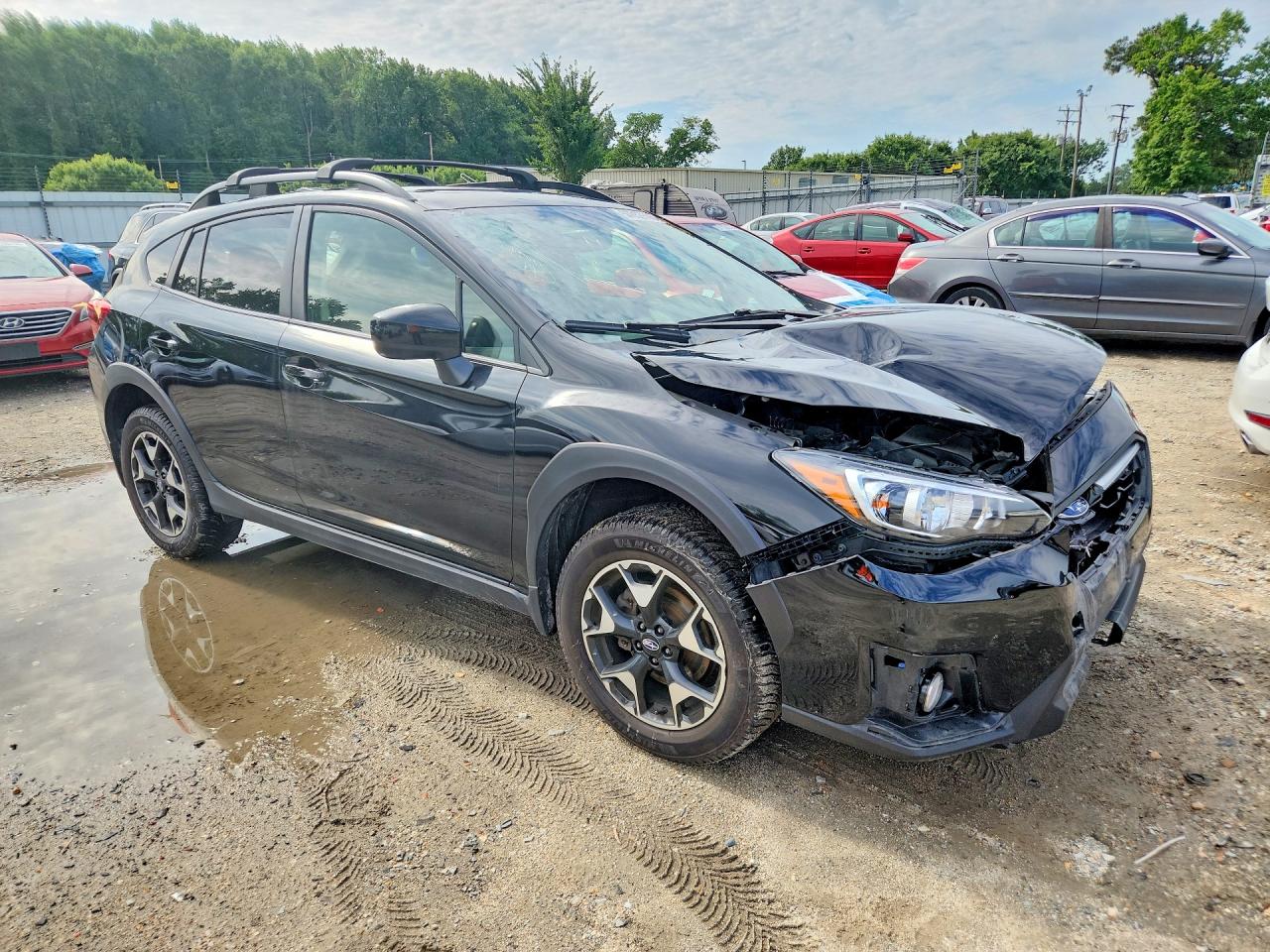 2020 Subaru Crosstrek Premium Black vin: JF2GTAEC8LH266274
