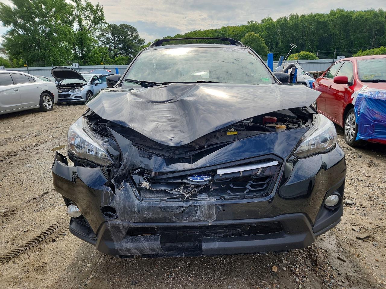 2020 Subaru Crosstrek Premium Black vin: JF2GTAEC8LH266274