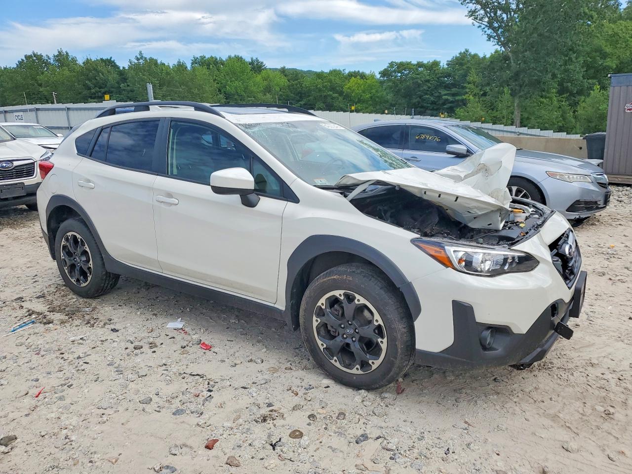 2023 Subaru Crosstrek Premium White vin: JF2GTAEC8P8331095