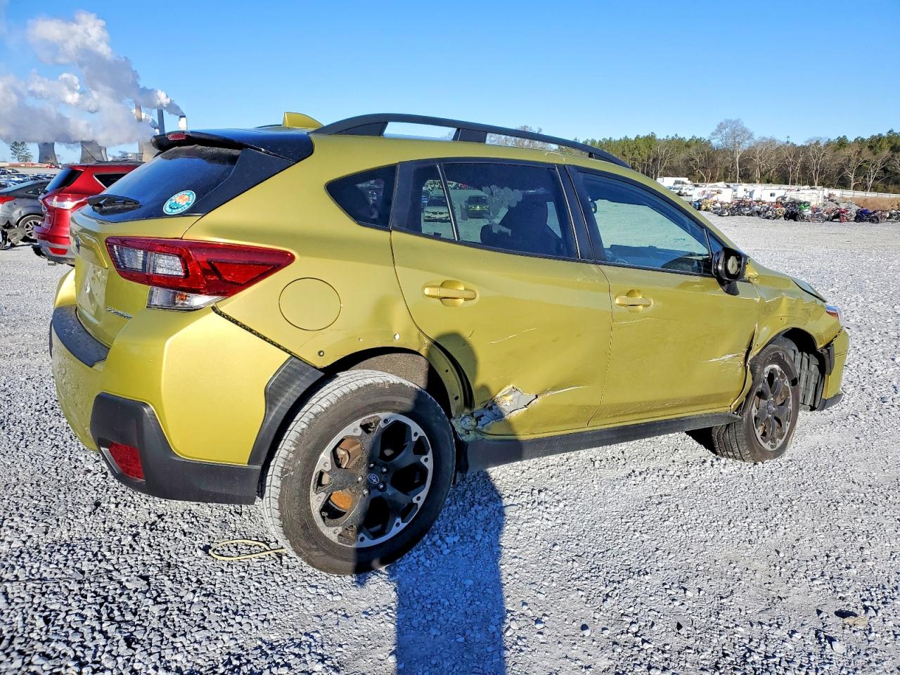 2023 Subaru Crosstrek Premium Green vin: JF2GTAEC8PH228016
