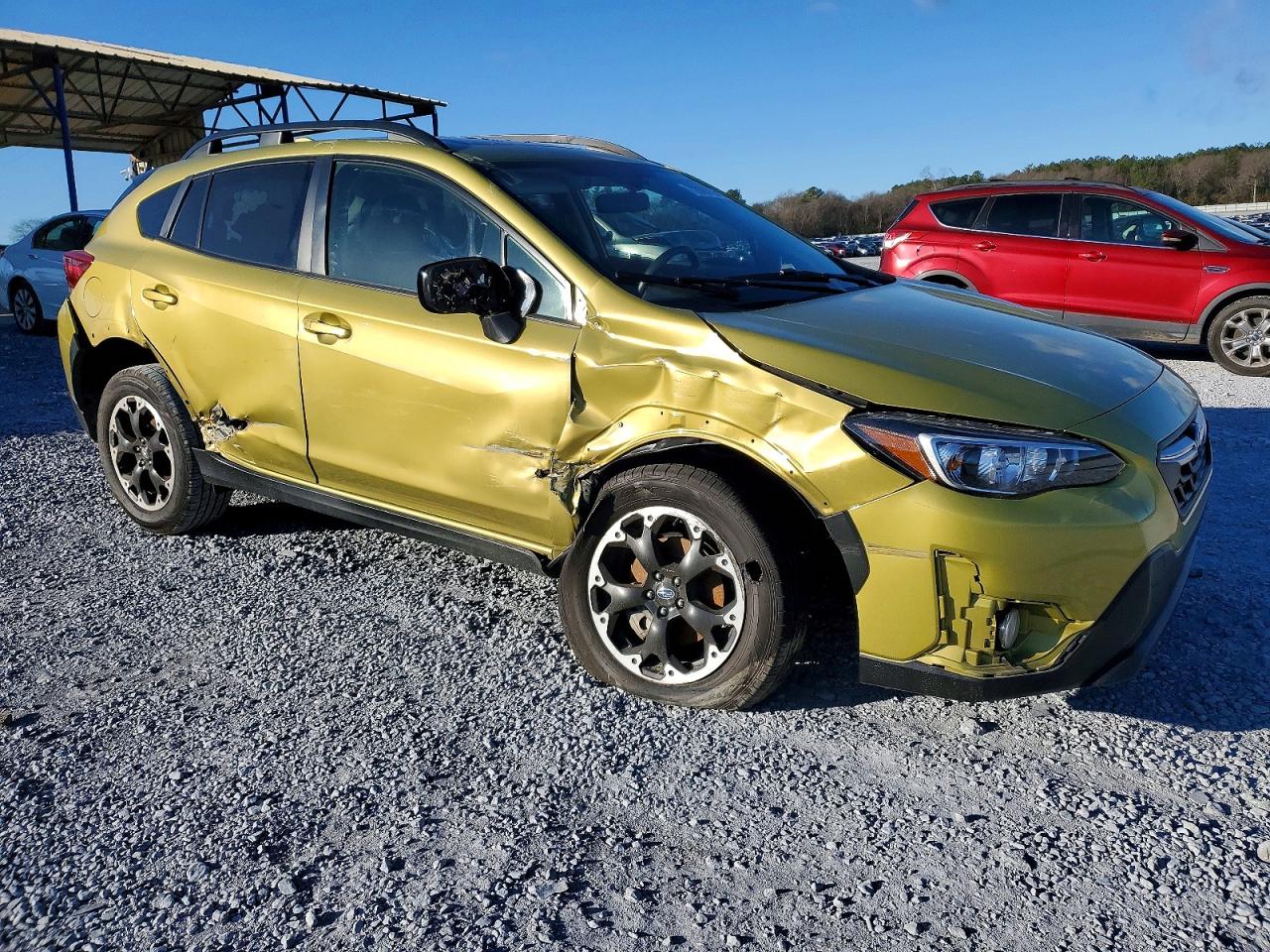 2023 Subaru Crosstrek Premium Green vin: JF2GTAEC8PH228016