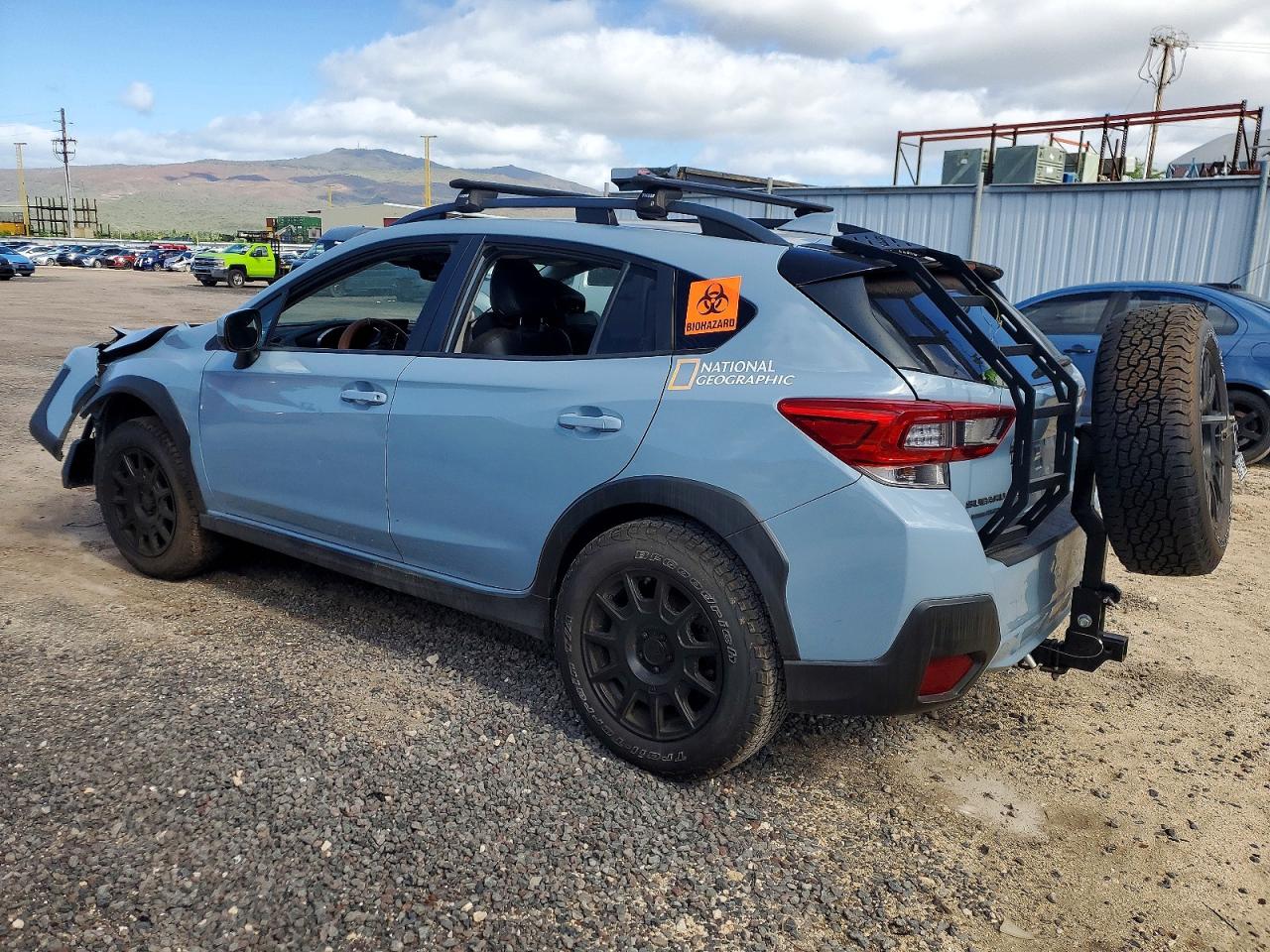 2021 Subaru Crosstrek Premium Blue vin: JF2GTAEC9M8232121