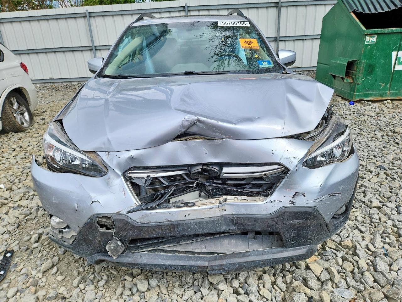 2021 Subaru Crosstrek Premium Silver vin: JF2GTAECXM8272787