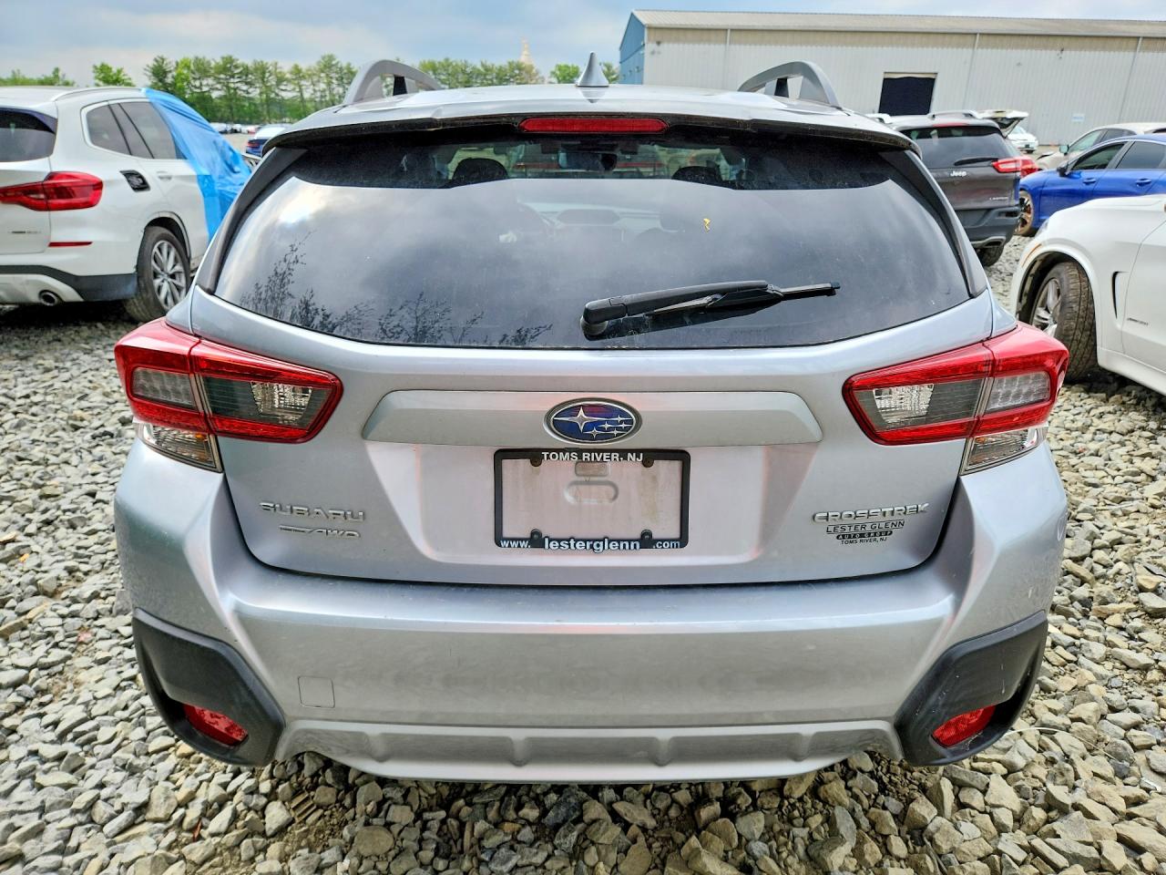 2021 Subaru Crosstrek Premium Silver vin: JF2GTAECXM8272787