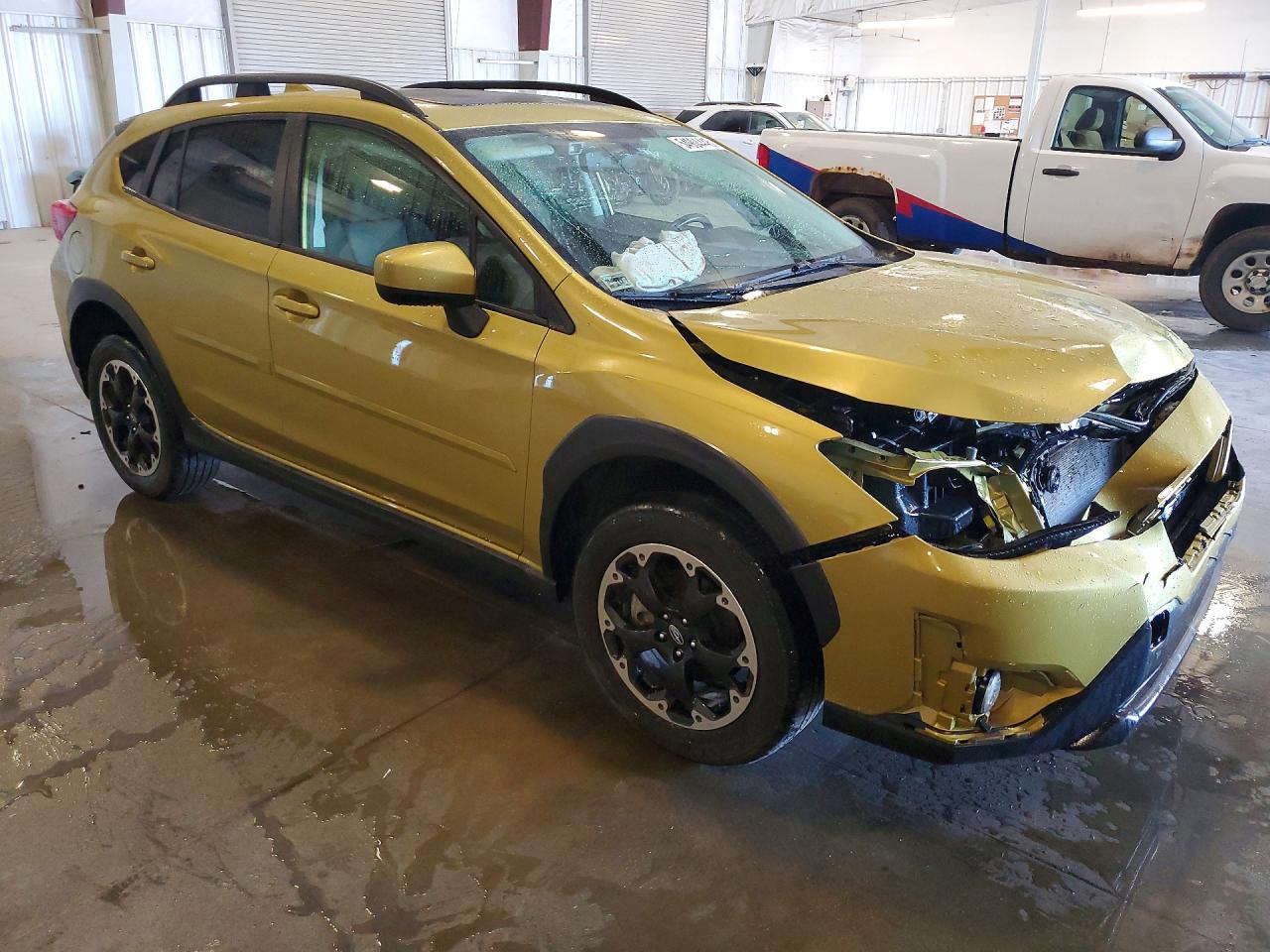 2021 Subaru Crosstrek Premium Green vin: JF2GTAECXMH352073