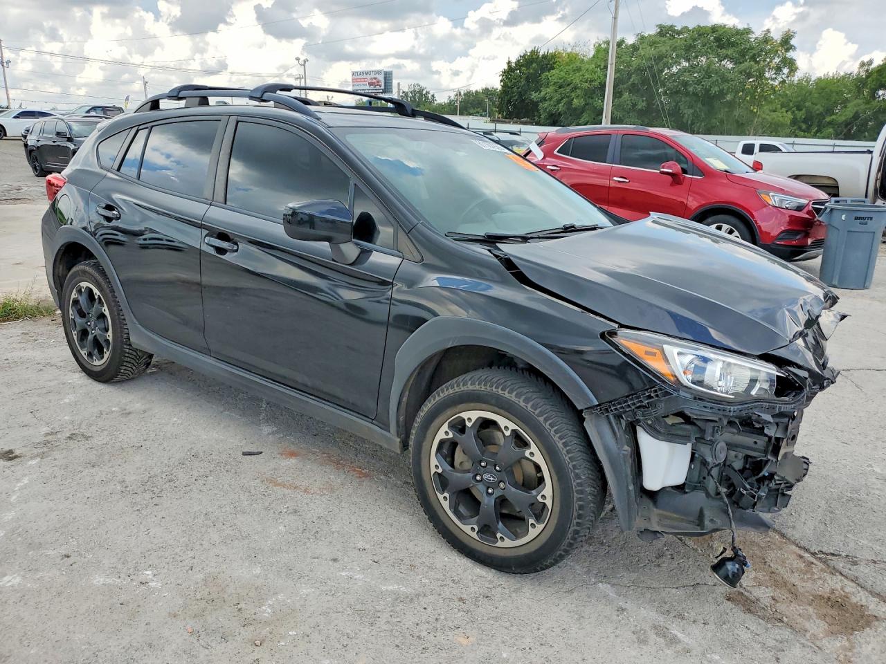 2022 Subaru Crosstrek Premium Black vin: JF2GTAECXNH228886