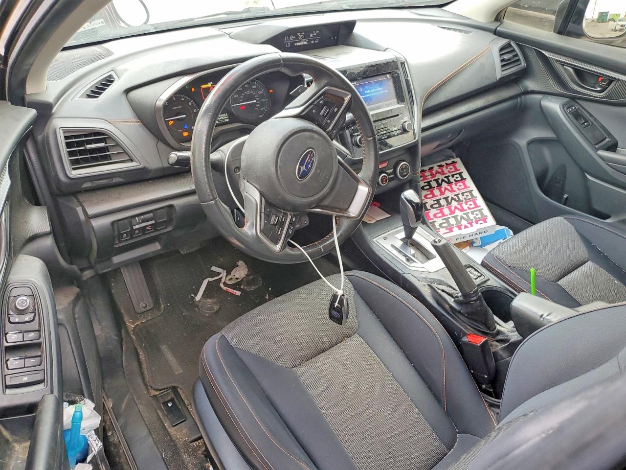 2022 Subaru Crosstrek Premium Black vin: JF2GTAECXNH228886
