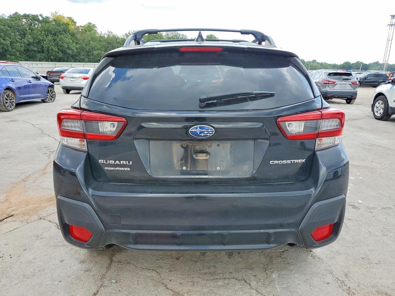 2022 Subaru Crosstrek Premium Black vin: JF2GTAECXNH228886