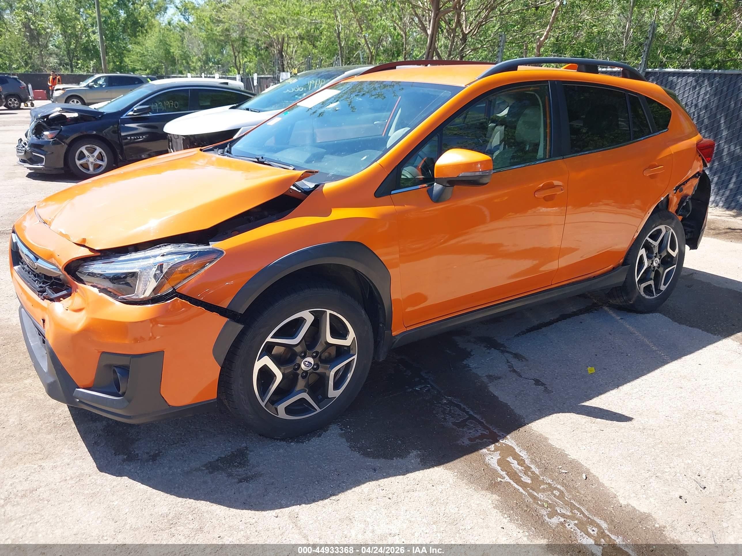 2018 Subaru Crosstrek 2.0i Limited Оранжевый vin: JF2GTAJC0J8278664