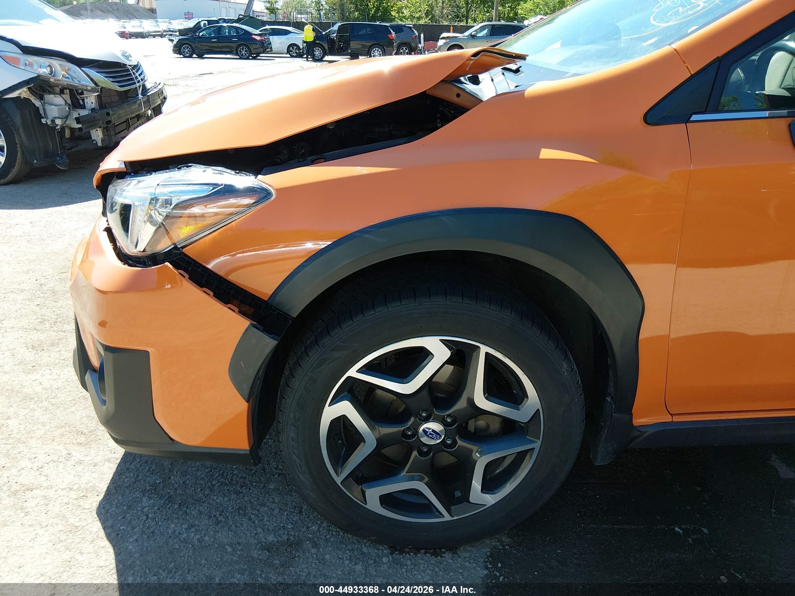 2018 Subaru Crosstrek 2.0i Limited Оранжевый vin: JF2GTAJC0J8278664