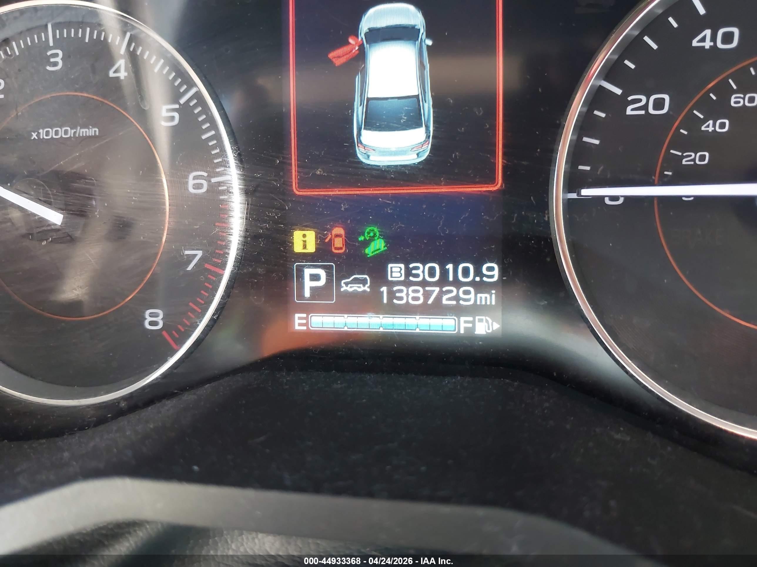 2018 Subaru Crosstrek 2.0i Limited Оранжевый vin: JF2GTAJC0J8278664