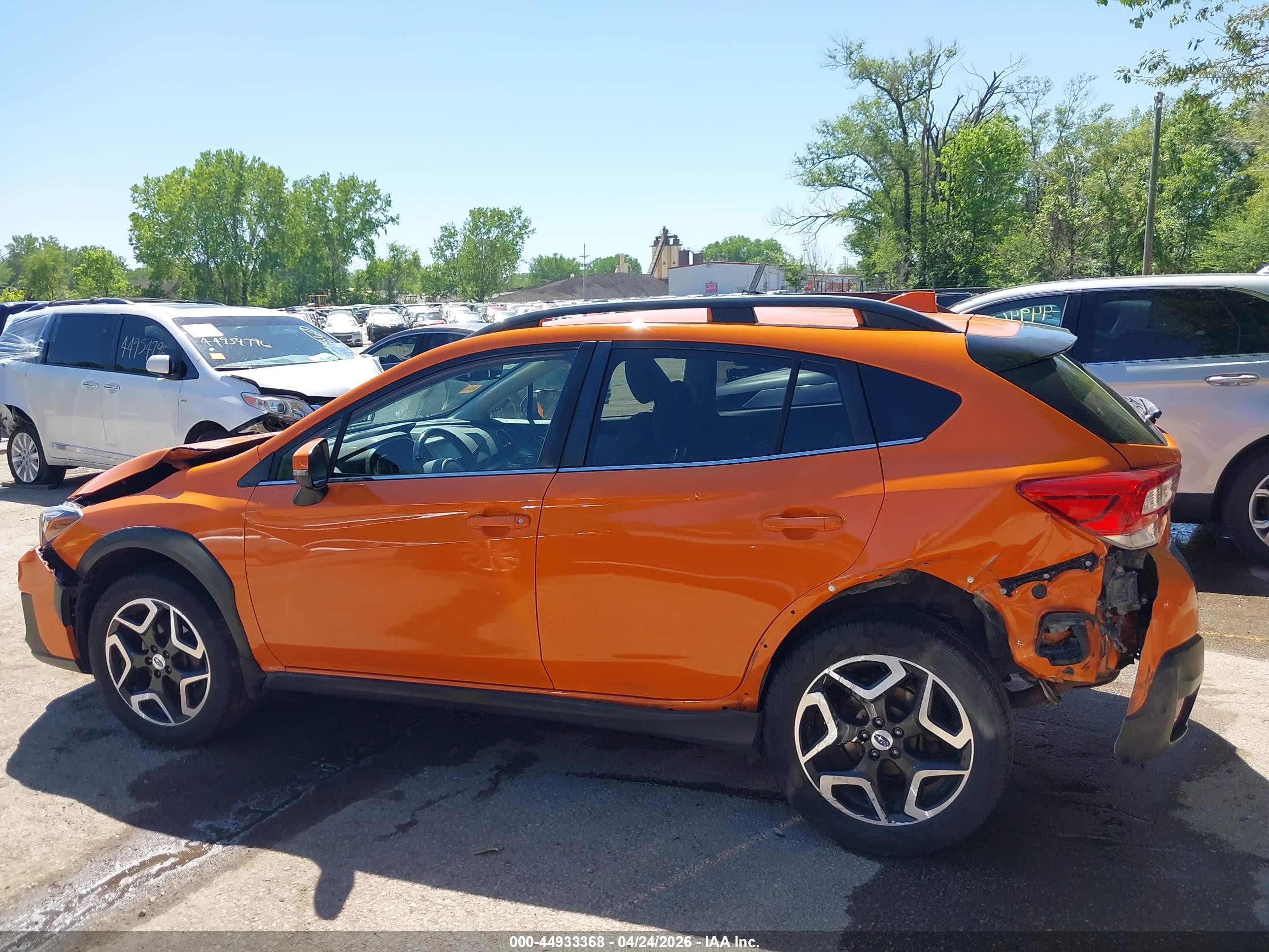 2018 Subaru Crosstrek 2.0i Limited Оранжевый vin: JF2GTAJC0J8278664