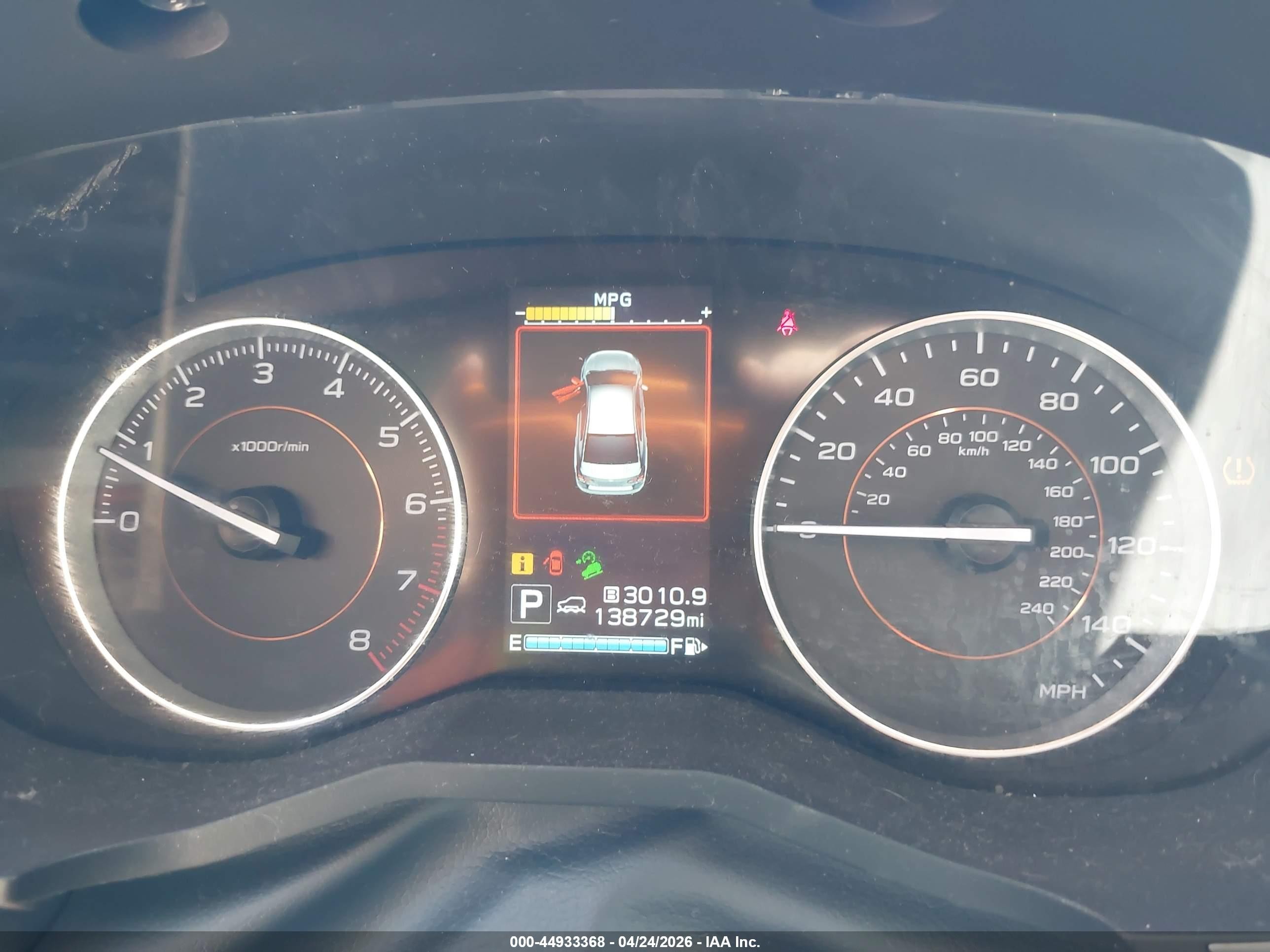 2018 Subaru Crosstrek 2.0i Limited Оранжевый vin: JF2GTAJC0J8278664