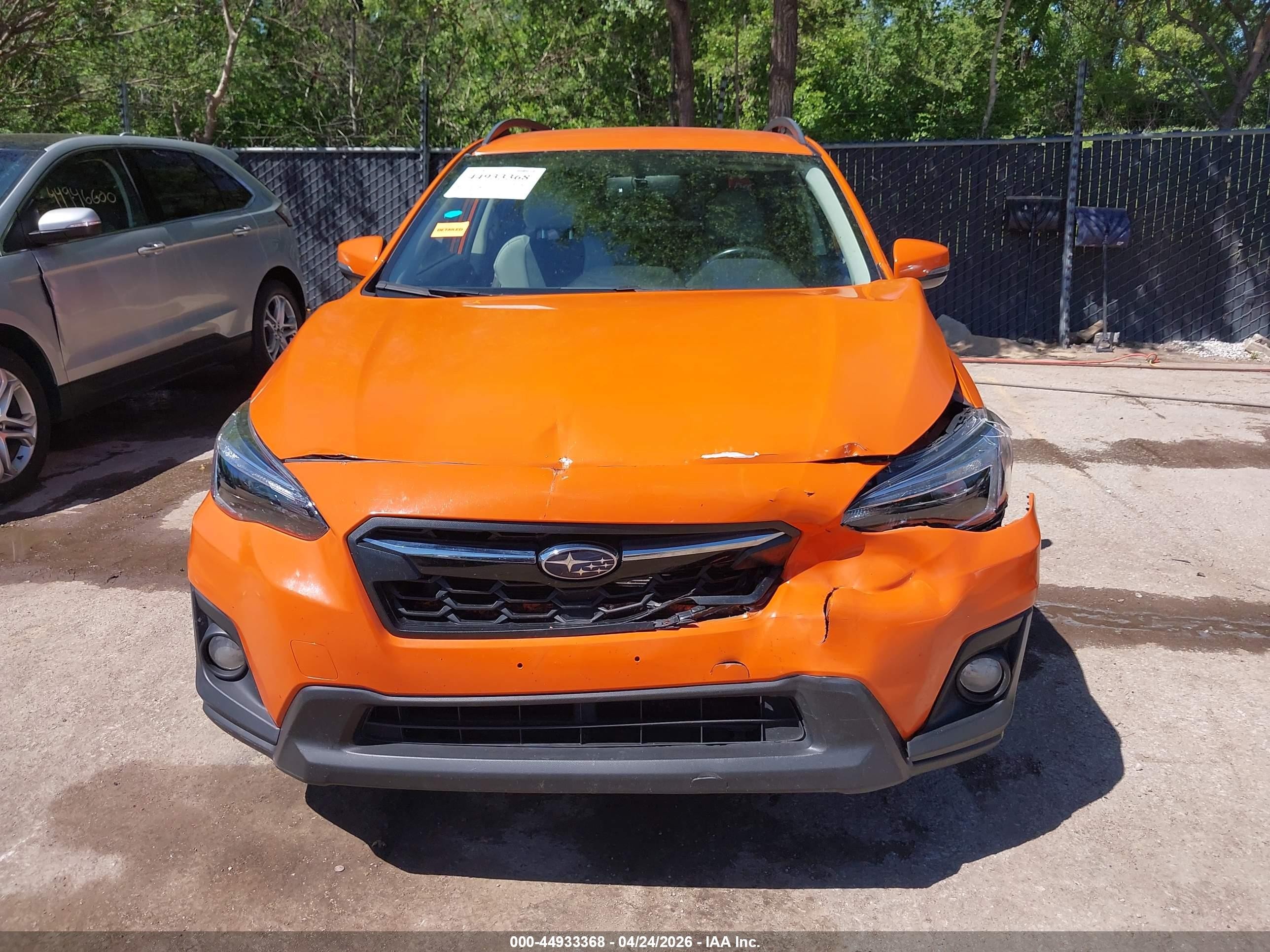 2018 Subaru Crosstrek 2.0i Limited Оранжевый vin: JF2GTAJC0J8278664