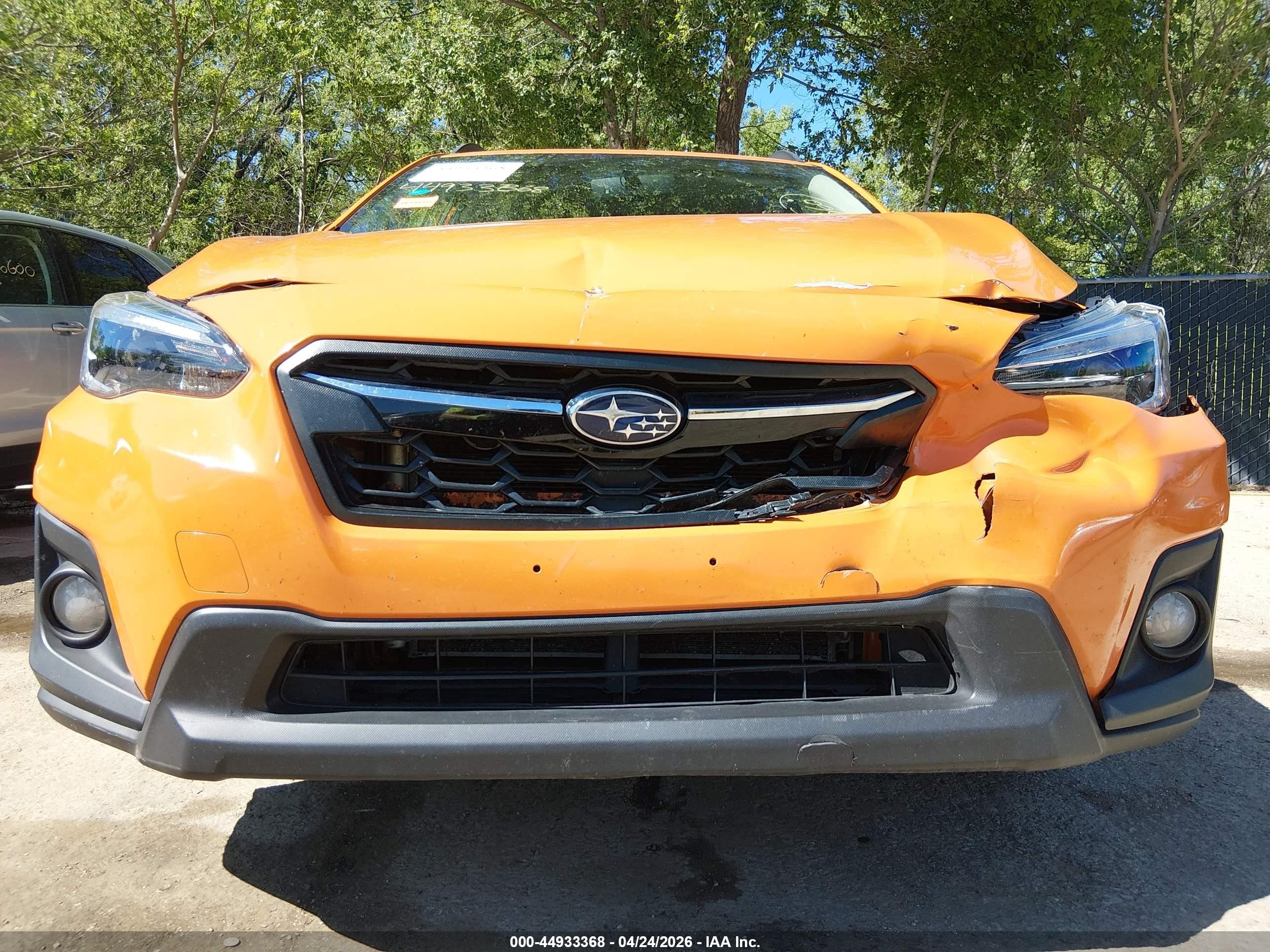 2018 Subaru Crosstrek 2.0i Limited Оранжевый vin: JF2GTAJC0J8278664