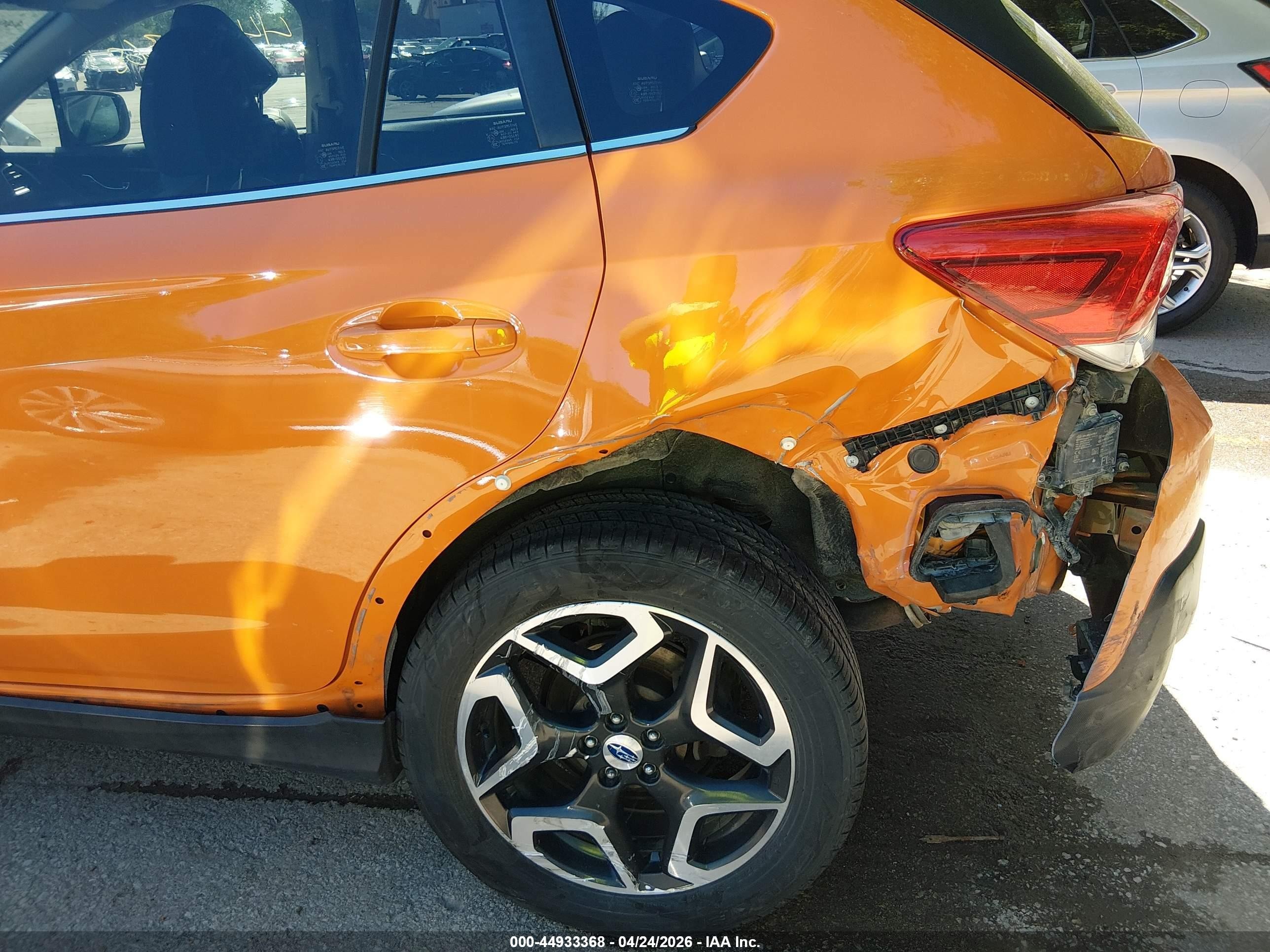 2018 Subaru Crosstrek 2.0i Limited Оранжевый vin: JF2GTAJC0J8278664