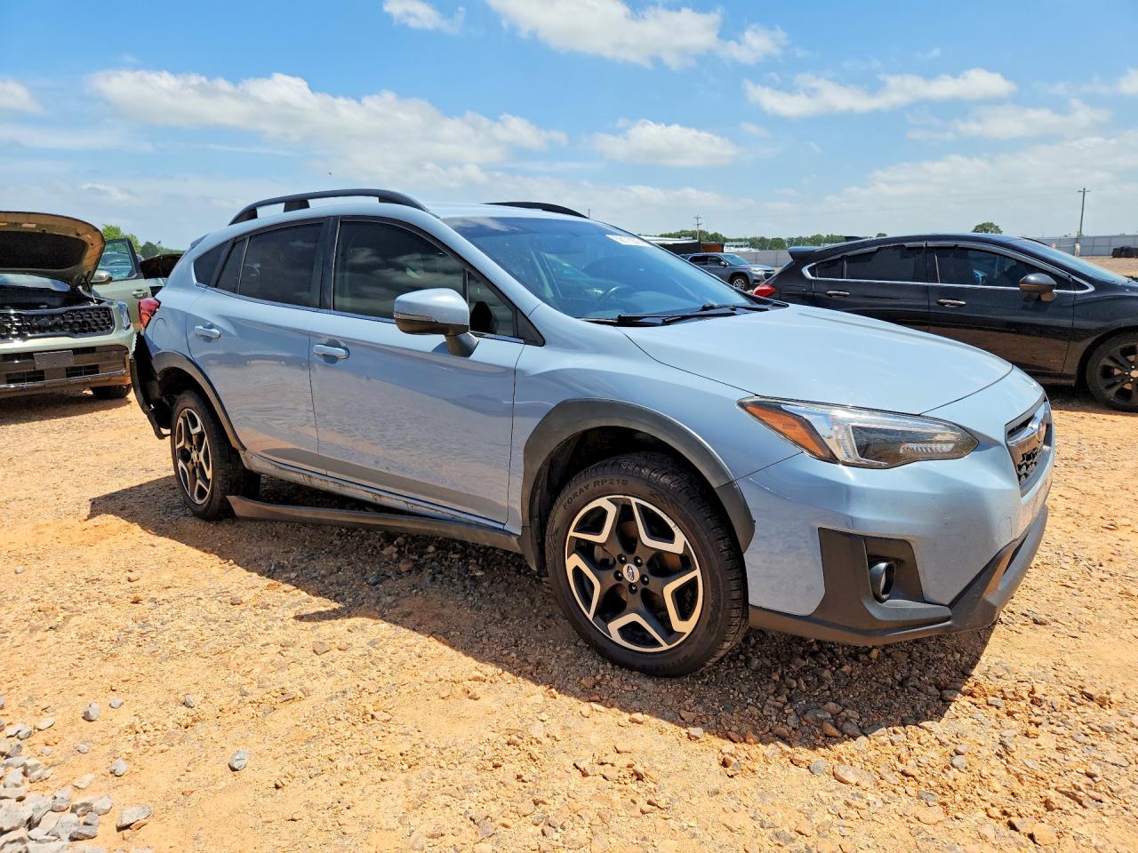 2018 Subaru Crosstrek Limited Blue vin: JF2GTAJC8J8206725