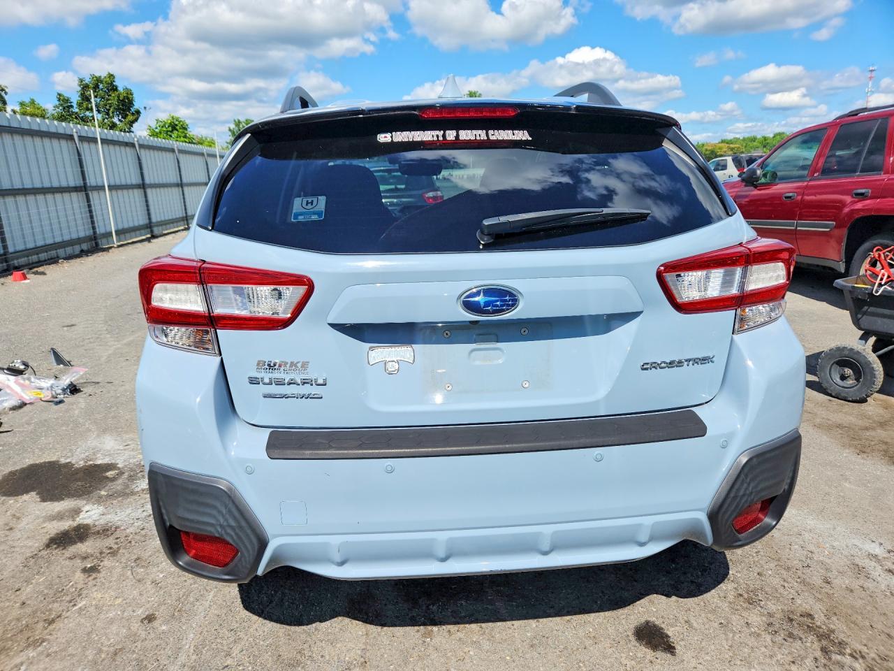 2018 Subaru Crosstrek Blue vin: JF2GTALC4JH311470