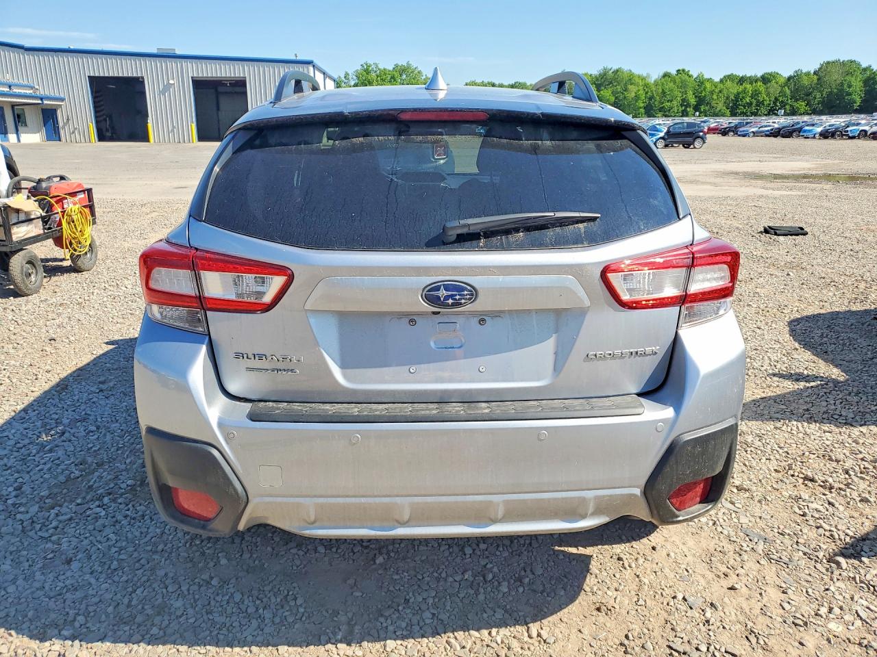 2018 Subaru Crosstrek Limited Gray vin: JF2GTALC5J8350083