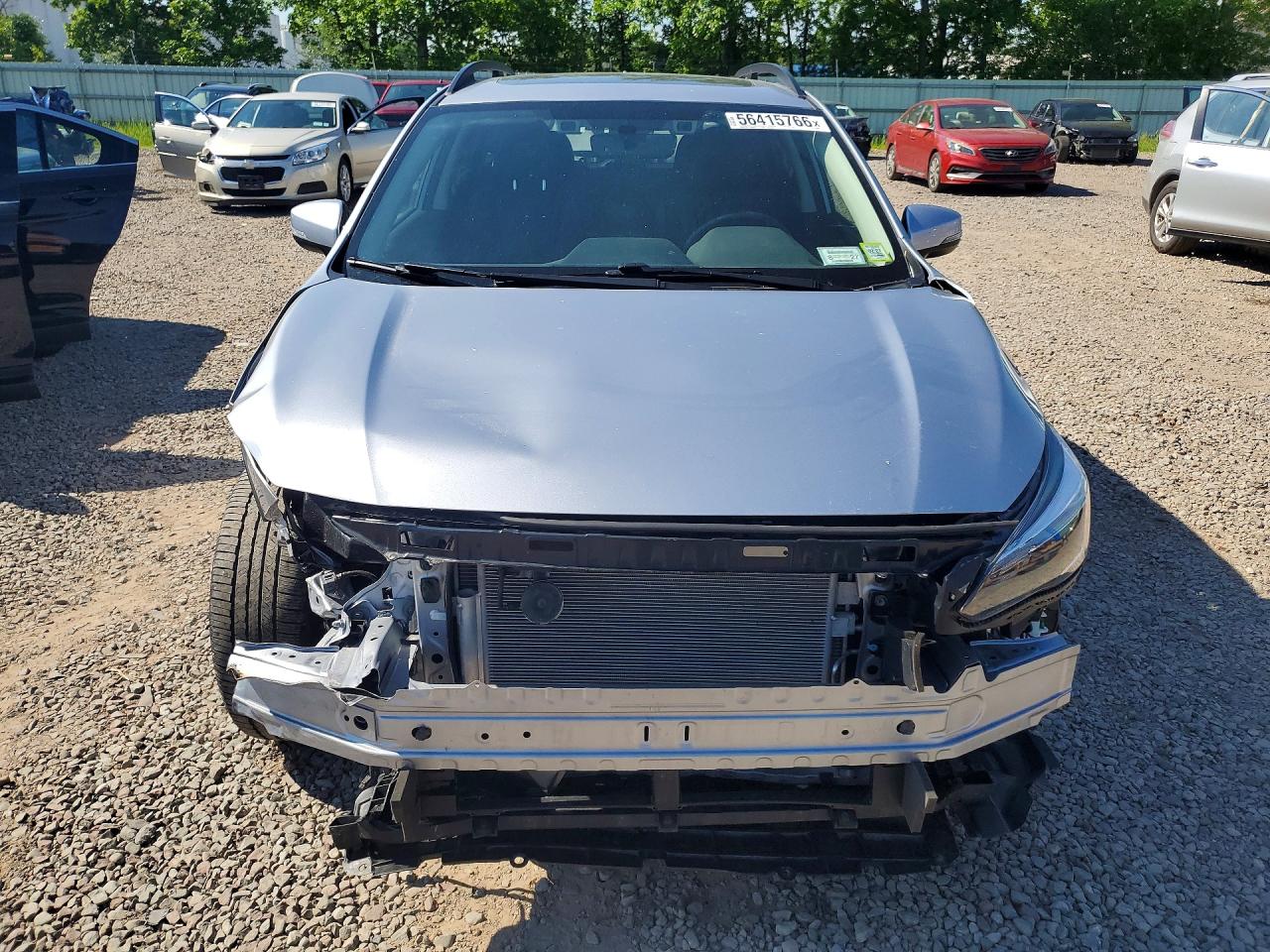 2018 Subaru Crosstrek Limited Gray vin: JF2GTALC5J8350083