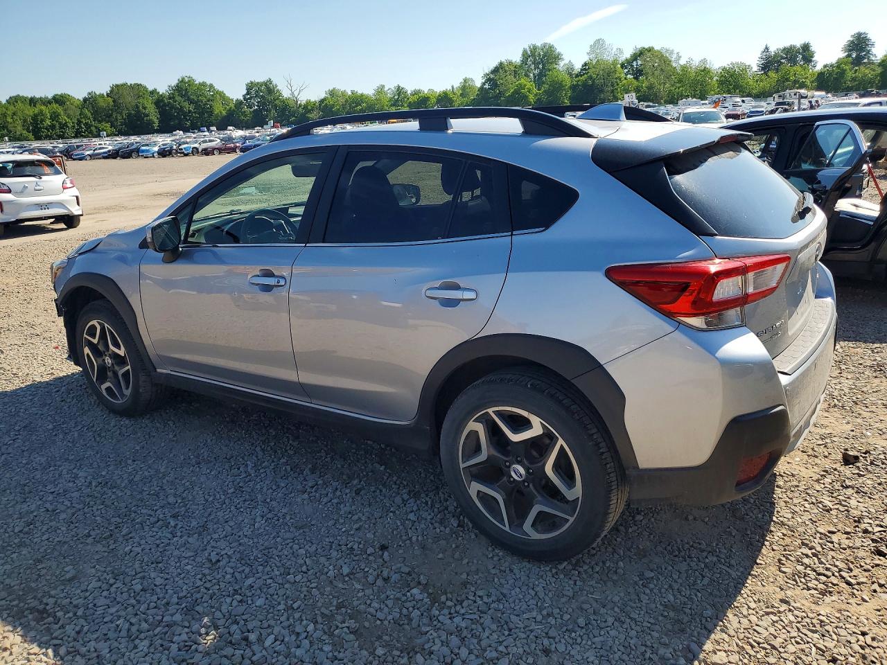 2018 Subaru Crosstrek Limited Gray vin: JF2GTALC5J8350083