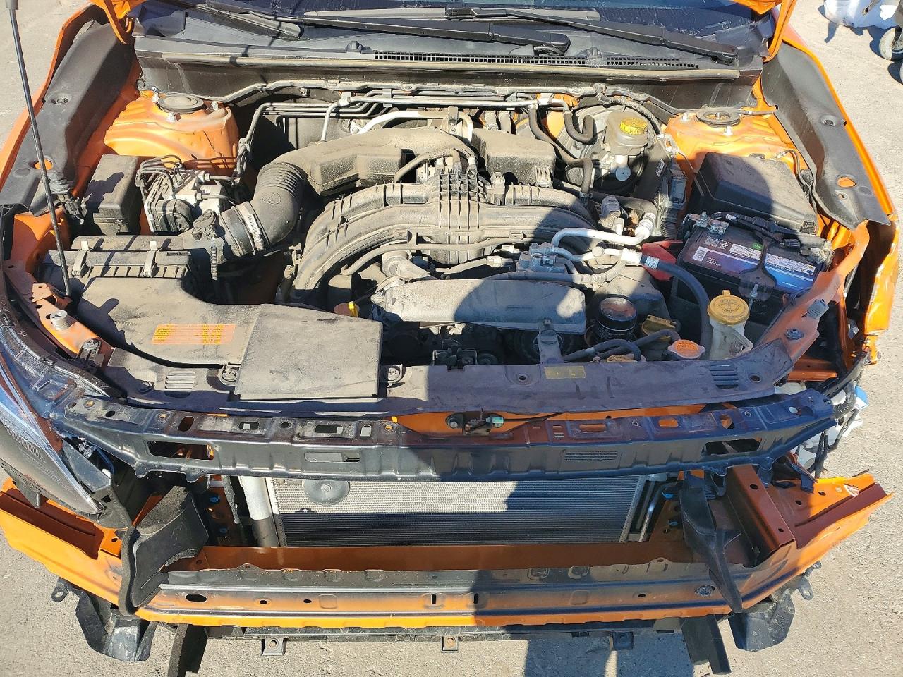 2018 Subaru Crosstrek Limited Orange vin: JF2GTALC5JH221051