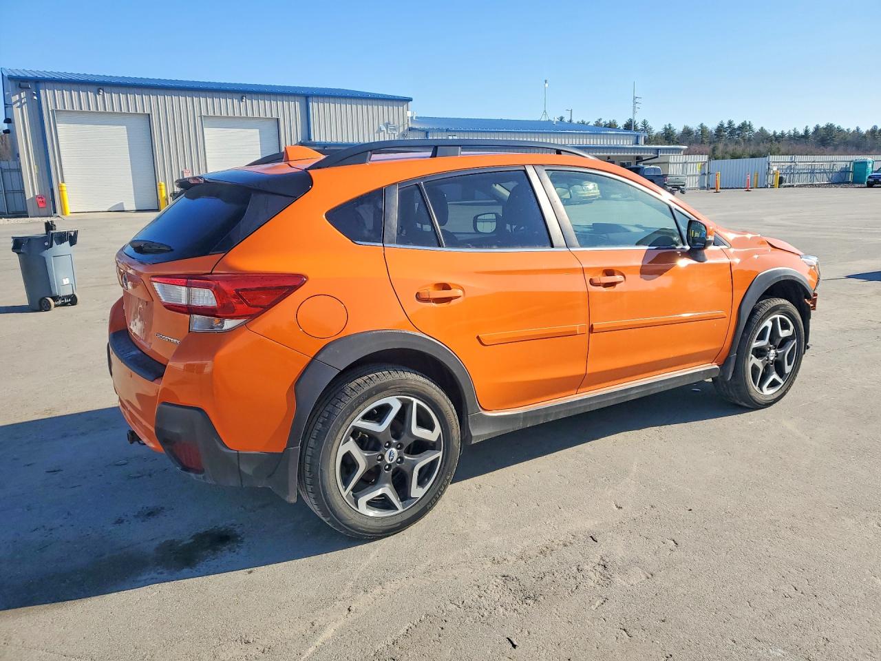 2018 Subaru Crosstrek Limited Orange vin: JF2GTALC5JH221051