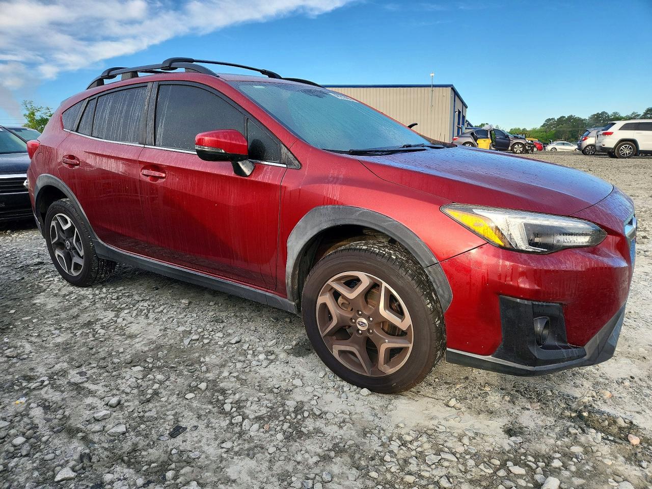 2018 Subaru Crosstrek Limited Red vin: JF2GTAMC2J8244737