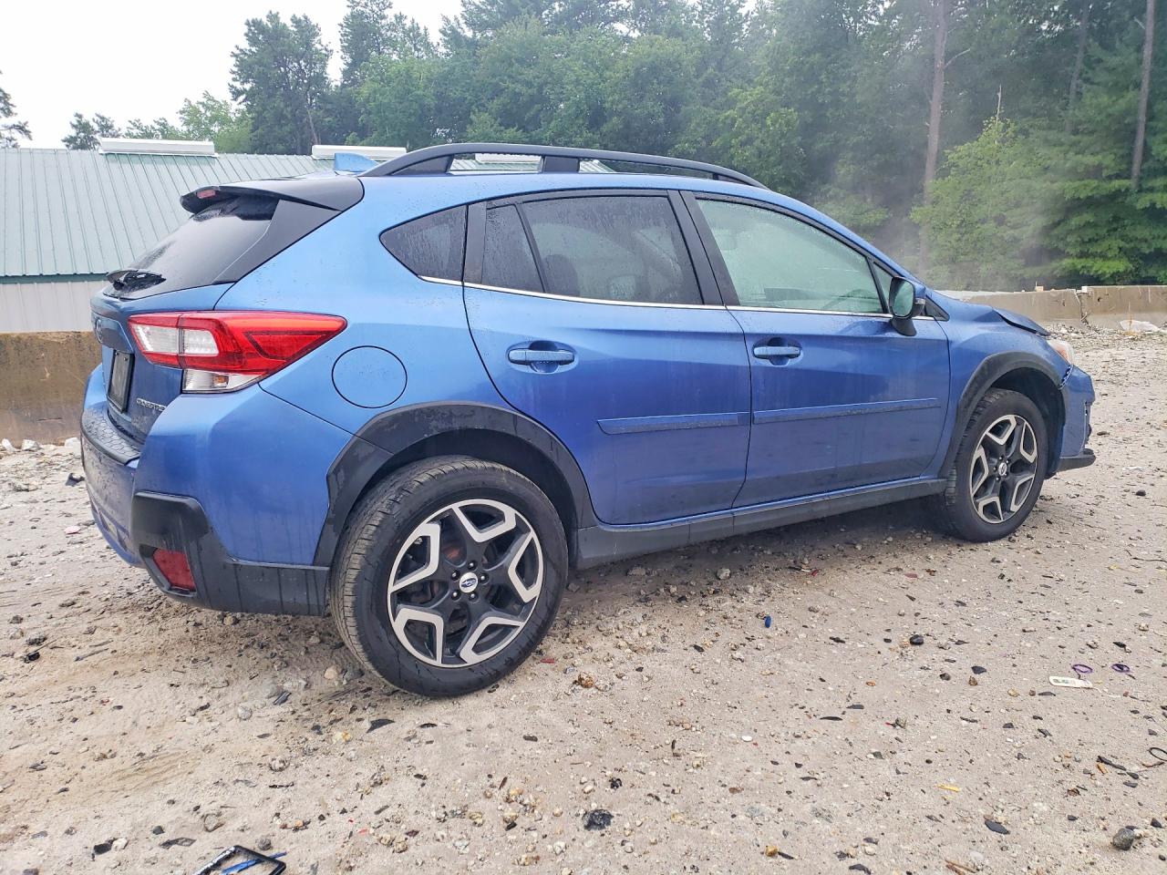 2018 Subaru Crosstrek Limited Blue vin: JF2GTAMC2JH329190