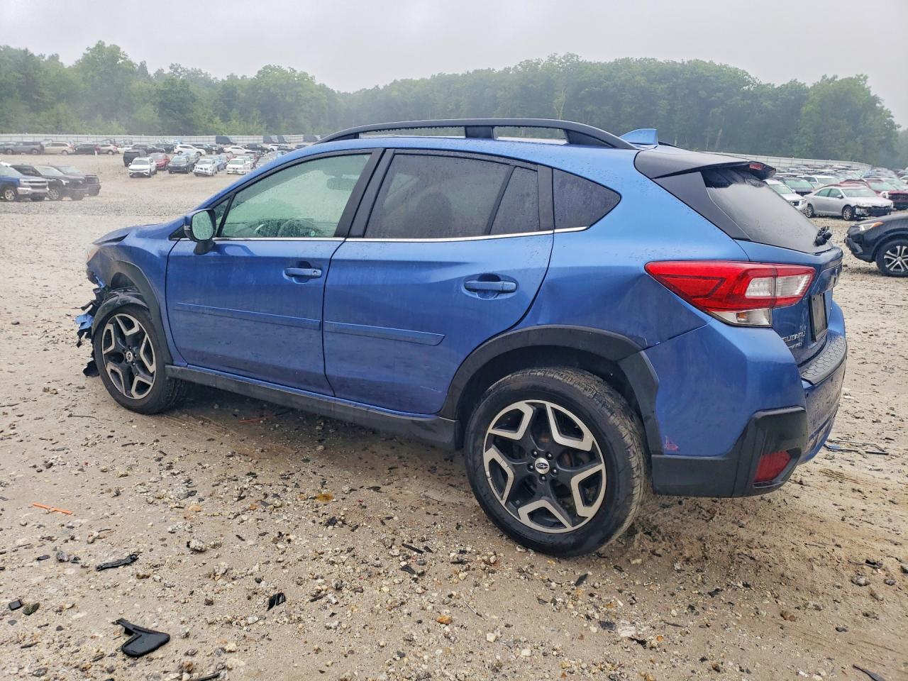 2018 Subaru Crosstrek Limited Blue vin: JF2GTAMC2JH329190