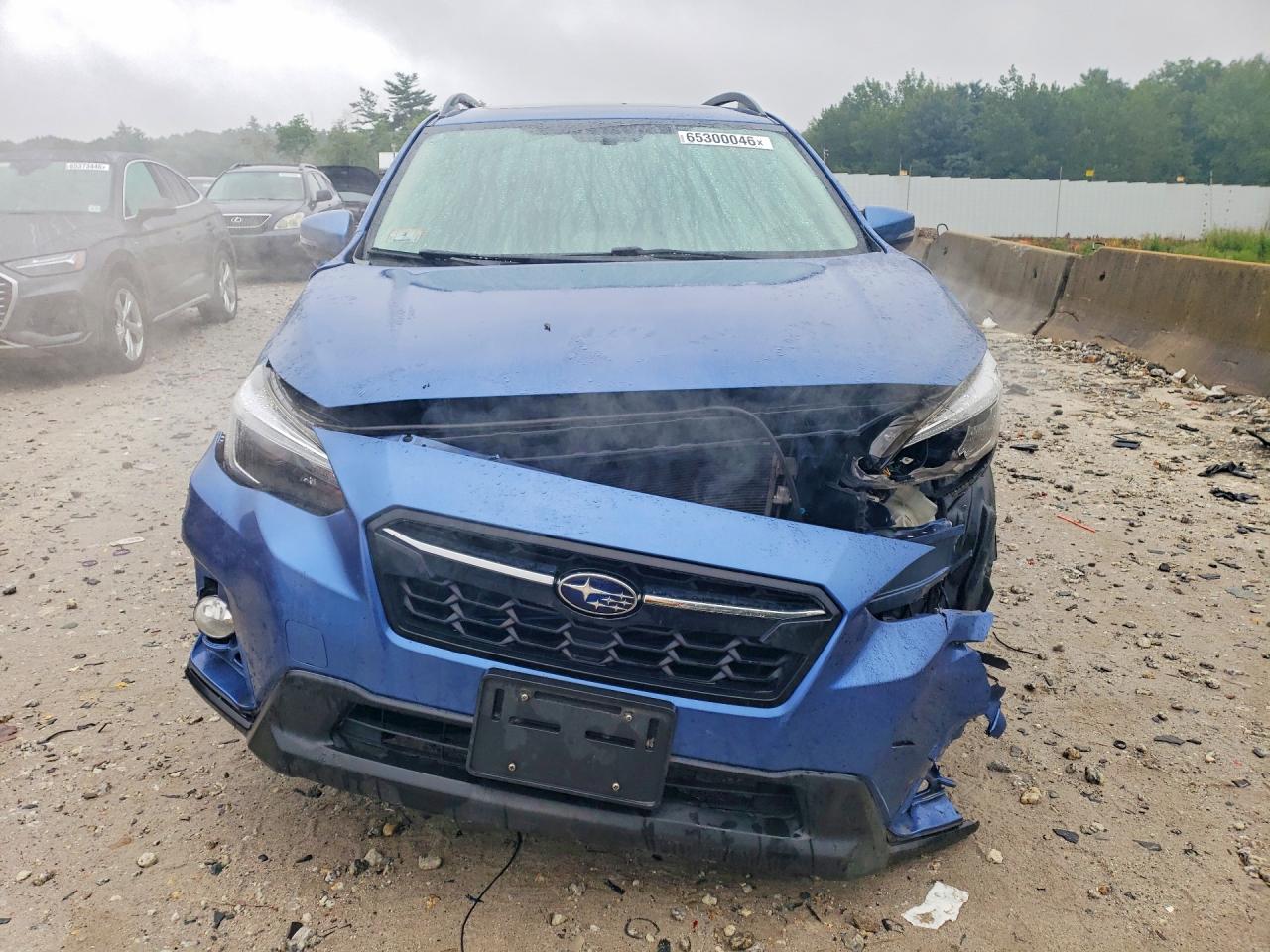 2018 Subaru Crosstrek Limited Blue vin: JF2GTAMC2JH329190