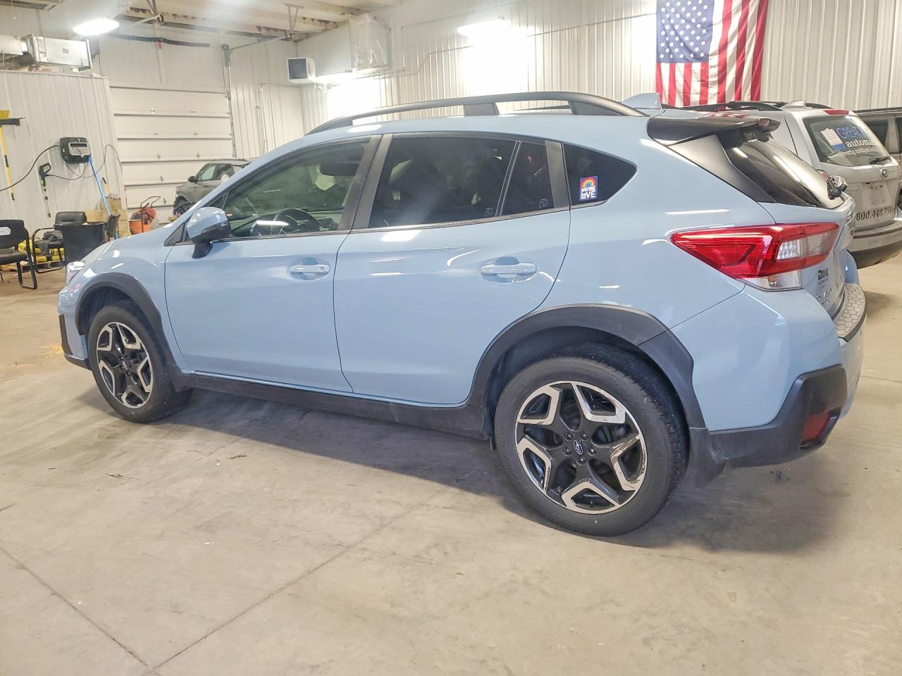 2020 Subaru Crosstrek Limited Blue vin: JF2GTAMC2L8226726