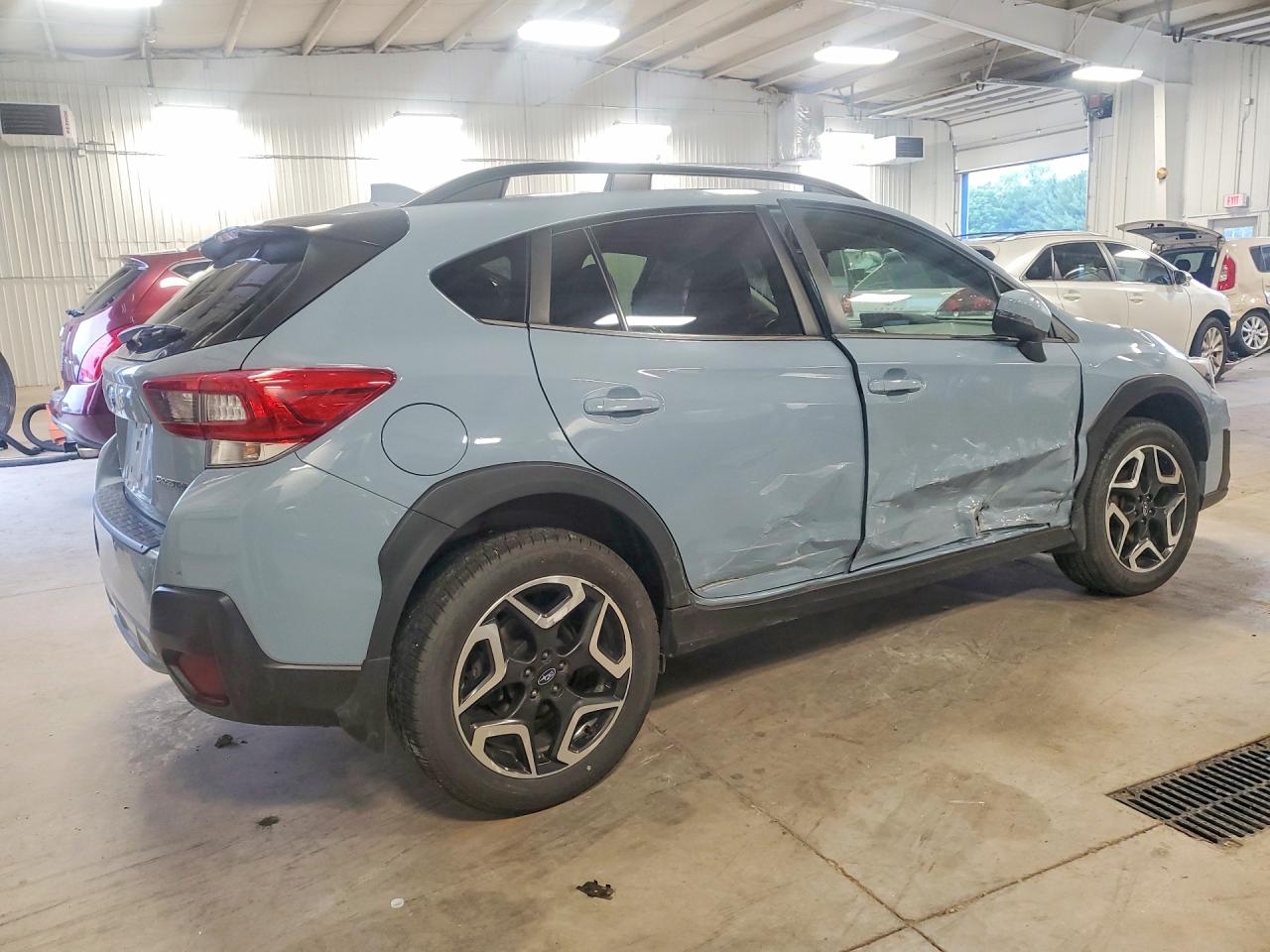 2020 Subaru Crosstrek Limited Blue vin: JF2GTAMC2L8226726