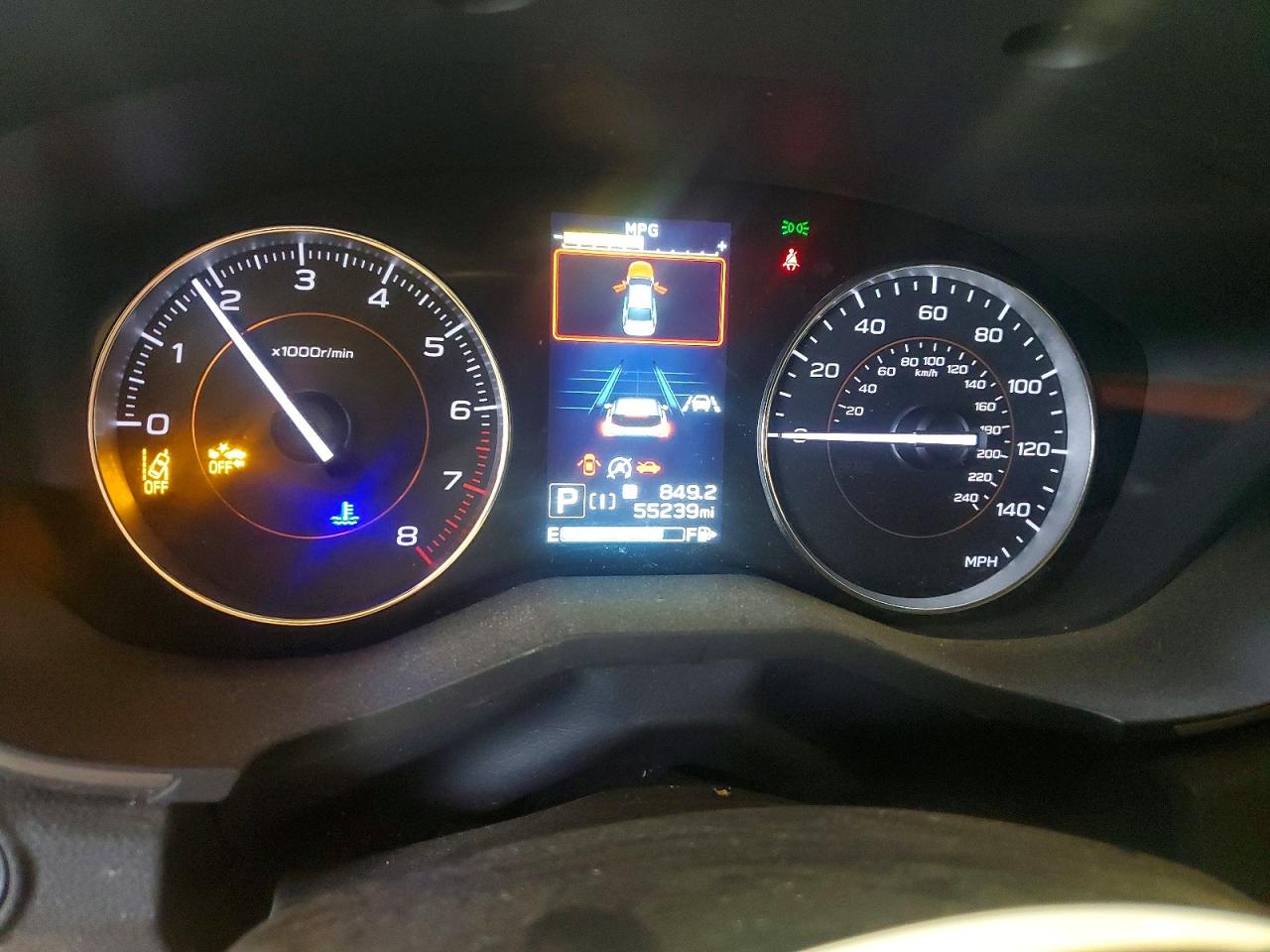 2020 Subaru Crosstrek Limited Blue vin: JF2GTAMC2L8226726