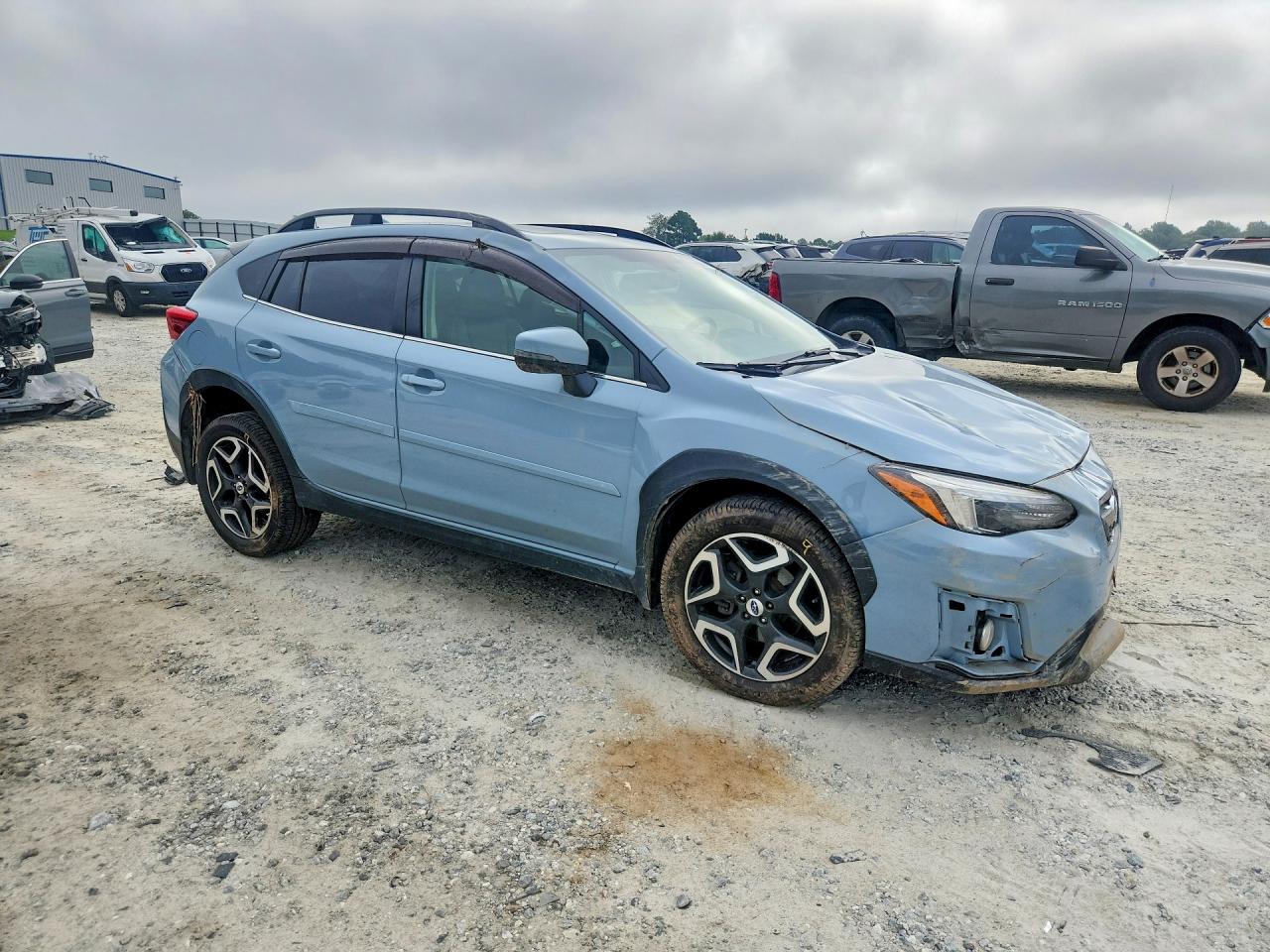 2018 Subaru Crosstrek Limited Gray vin: JF2GTAMC3J8246545